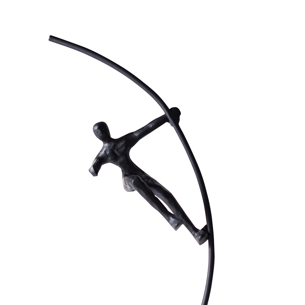 Left Curve Climber Sculpture