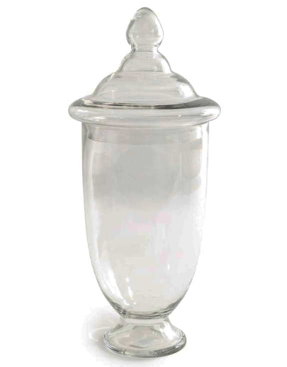 Extra Large Glass Apothecary Jar With Lid