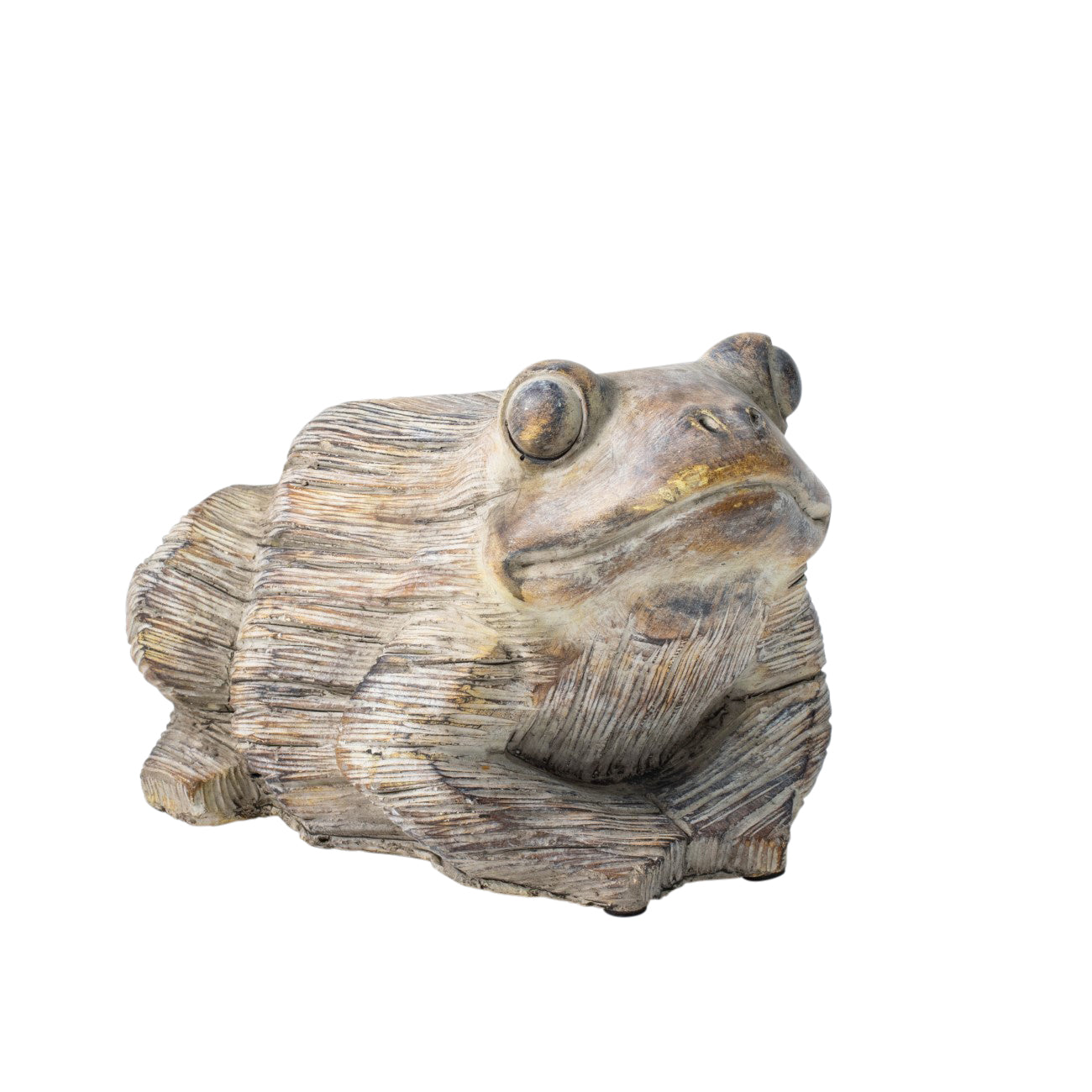 Sitting Frog Sculpture