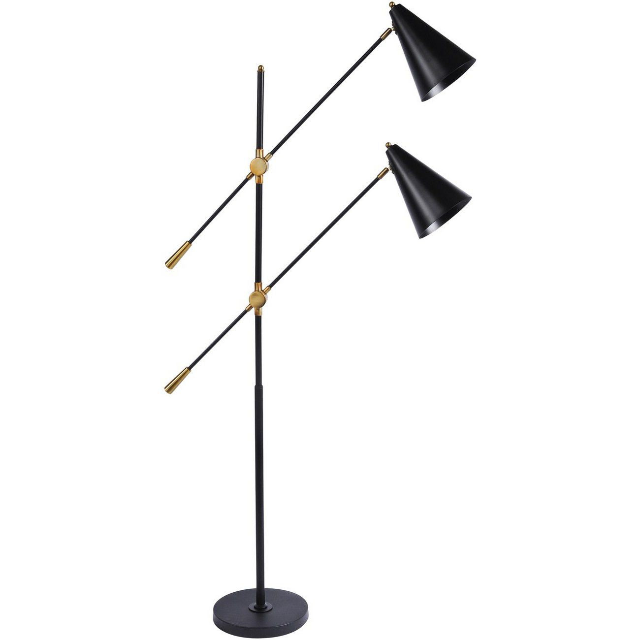 Twin Head Floor Lamp
