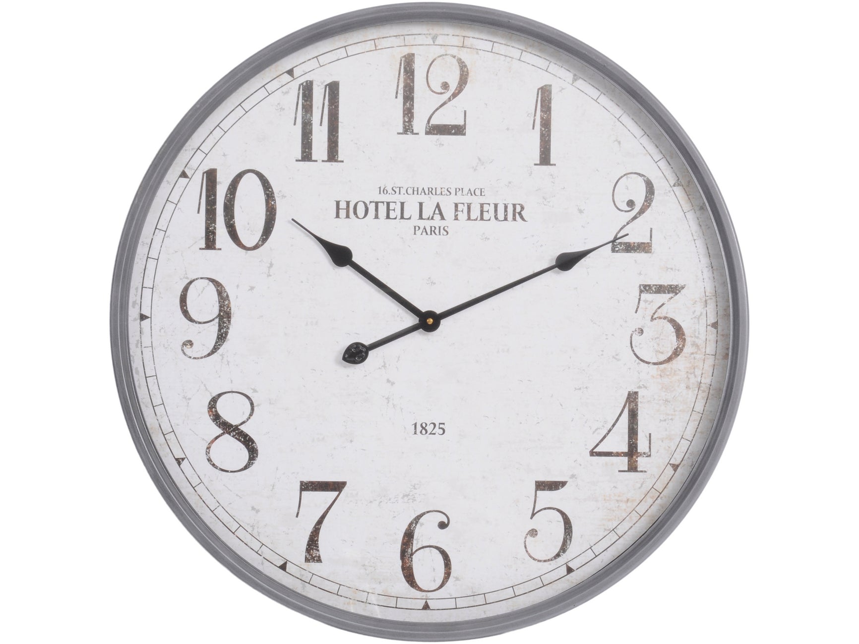 La Fleur Hotel Paris Wall Clock