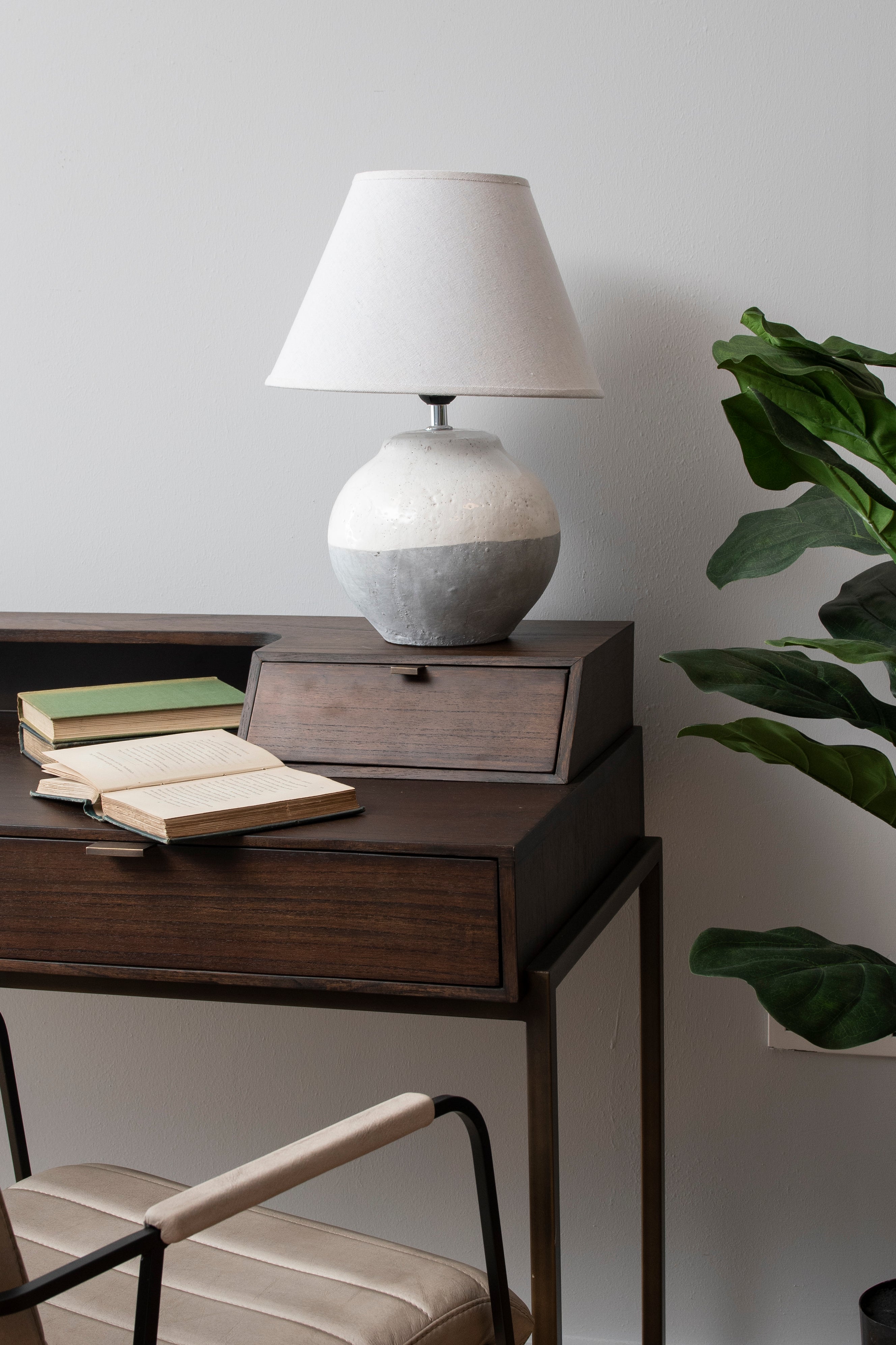 Sienna Antique Crackle Table Lamp