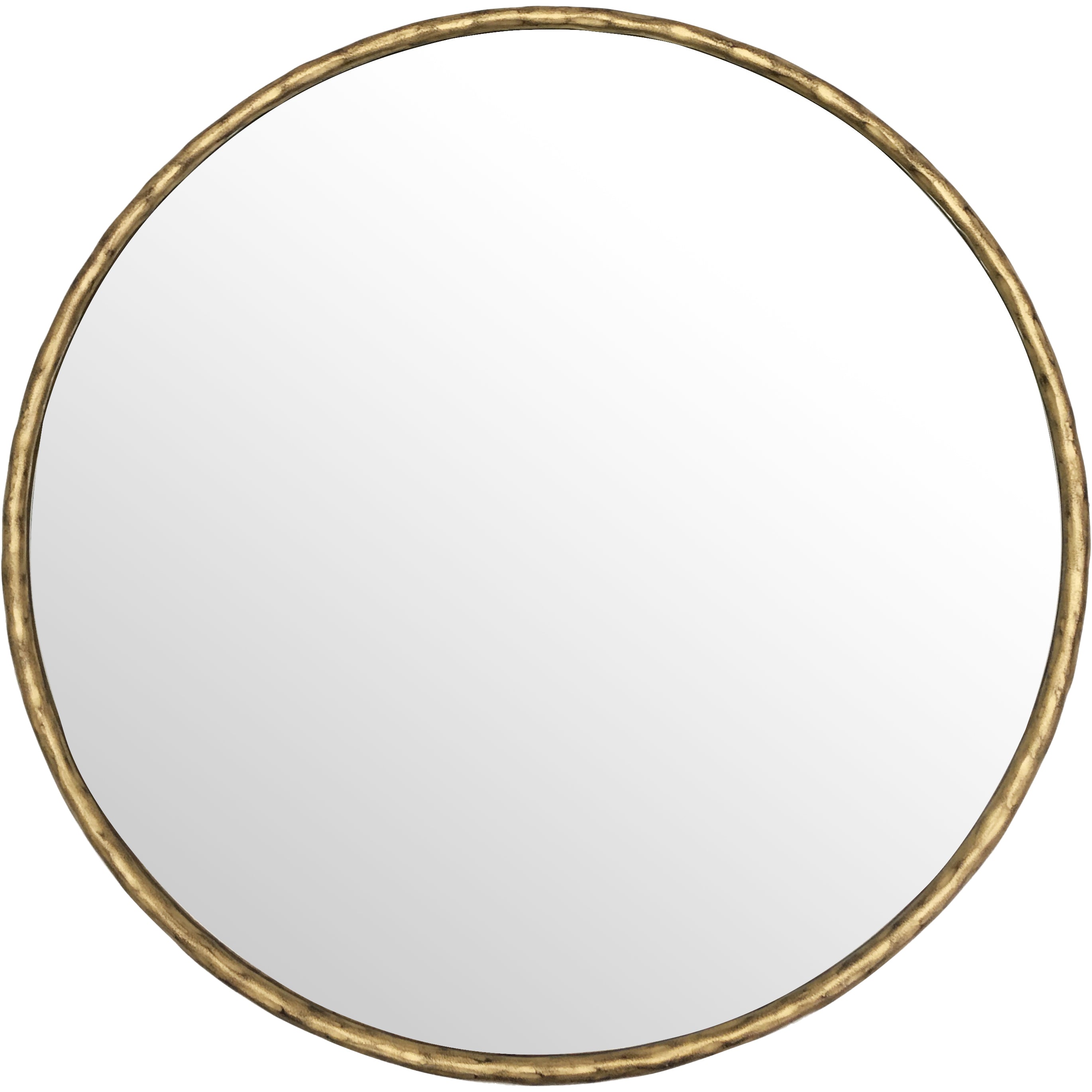 Paxton Round Champagne Mirror
