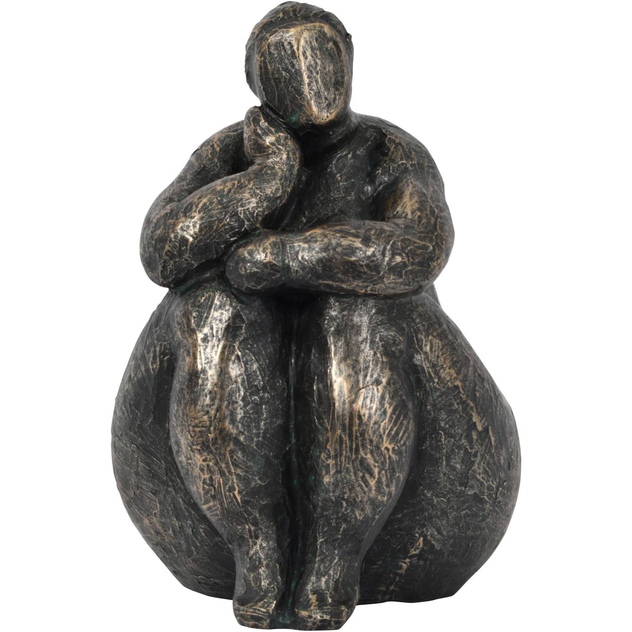 Day Dreaming Feminine Form Resin Sculpture
