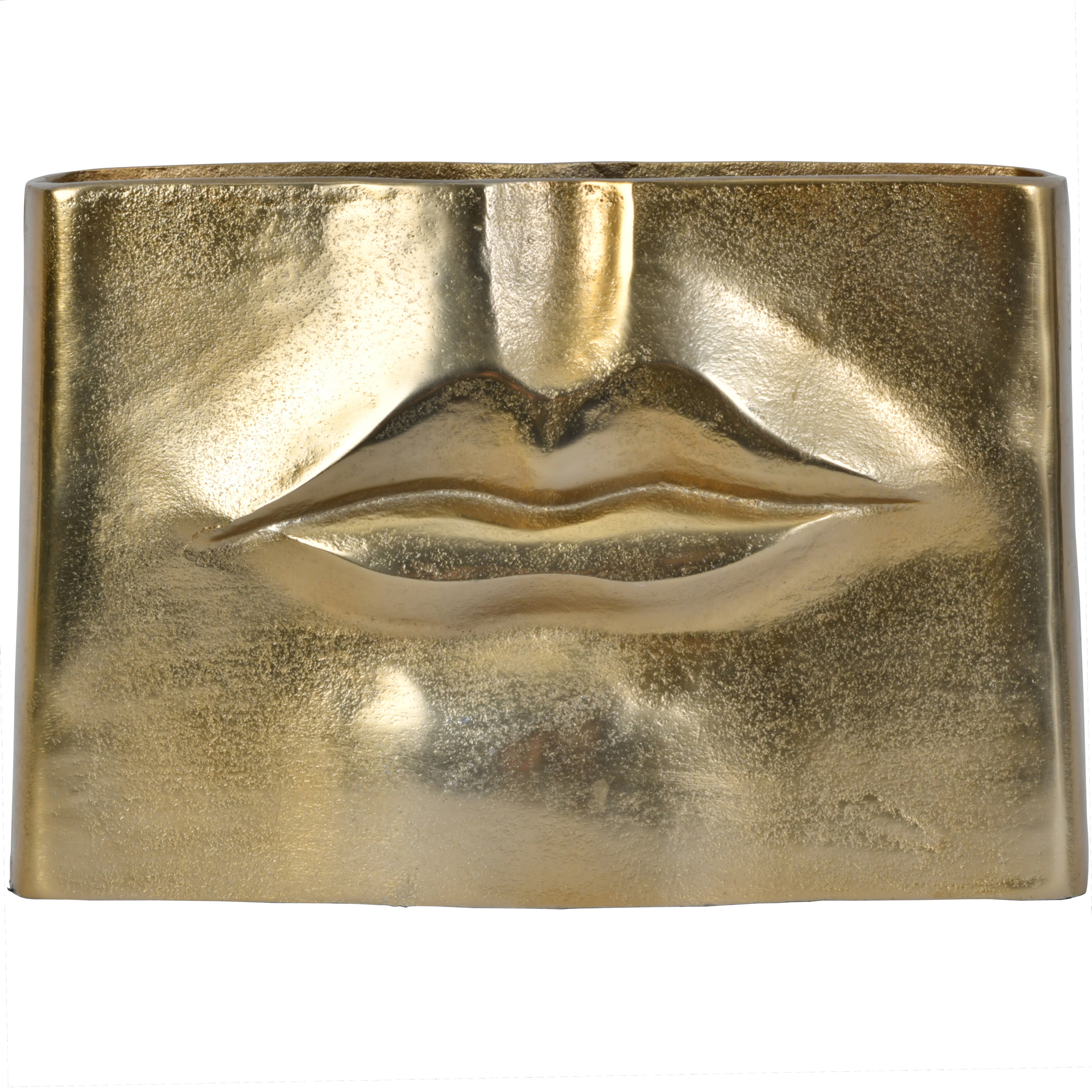 Gold Lip Vase
