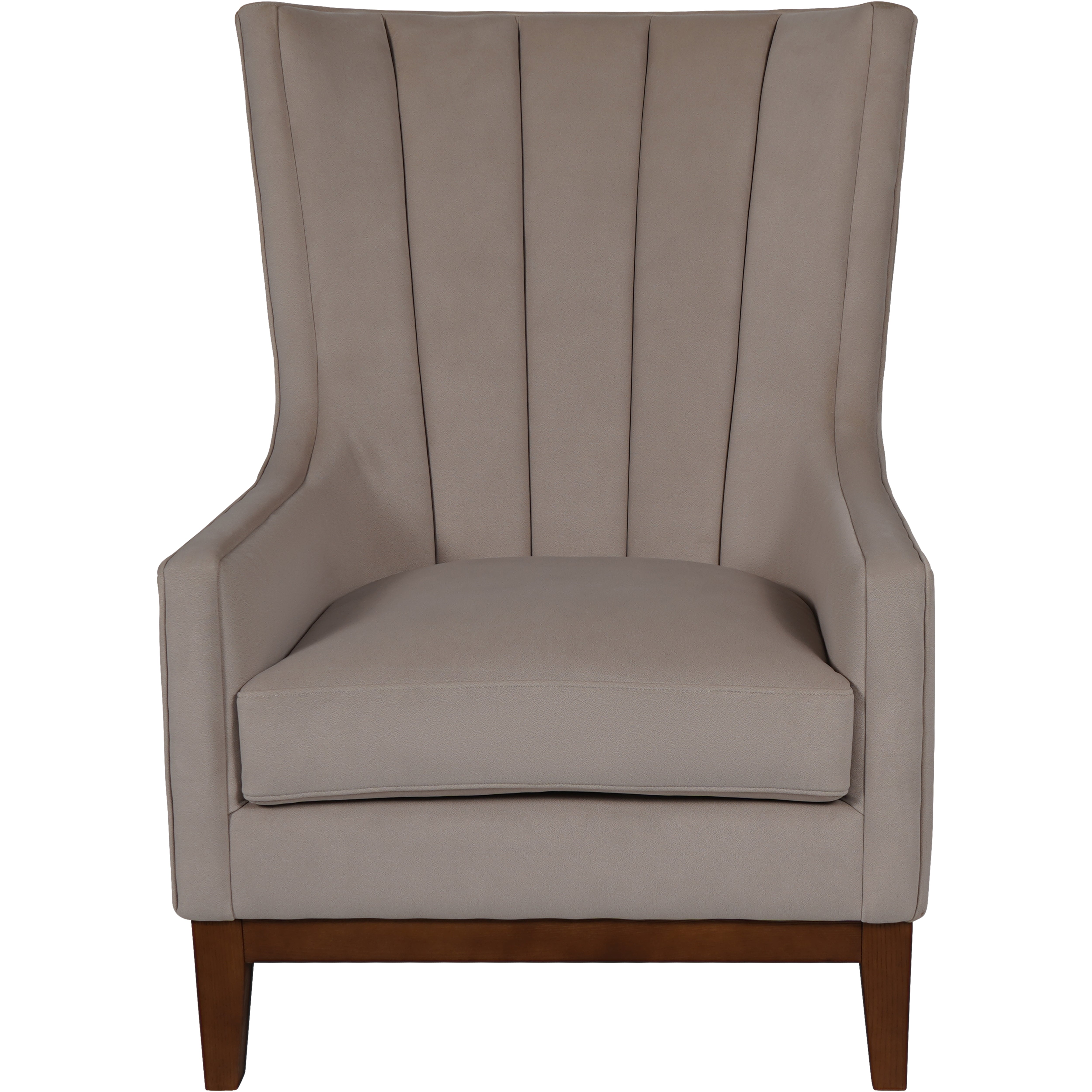 Rydell Taupe Upholstered Occasional Chair