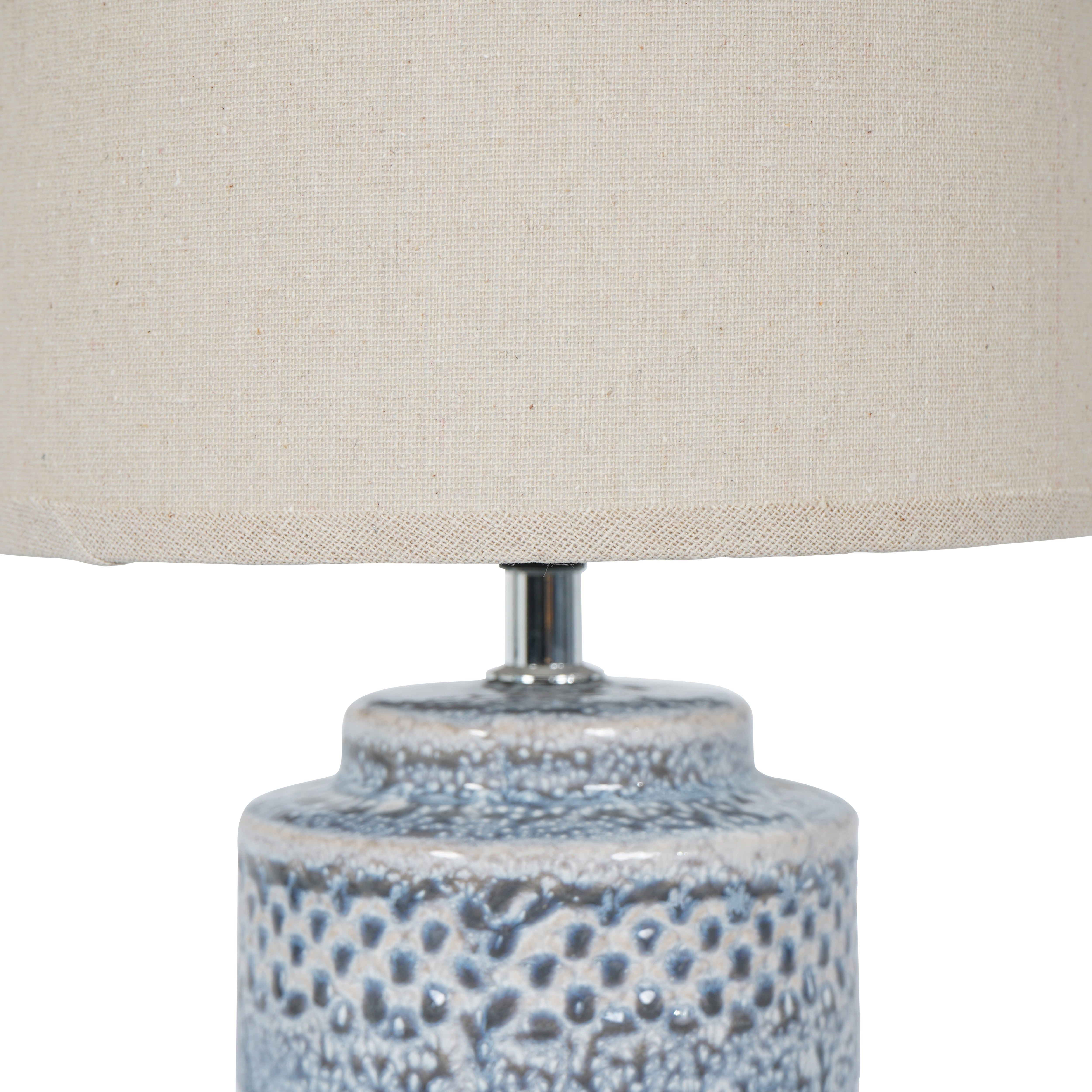 Silas Sky Glaze Small Table Lamp