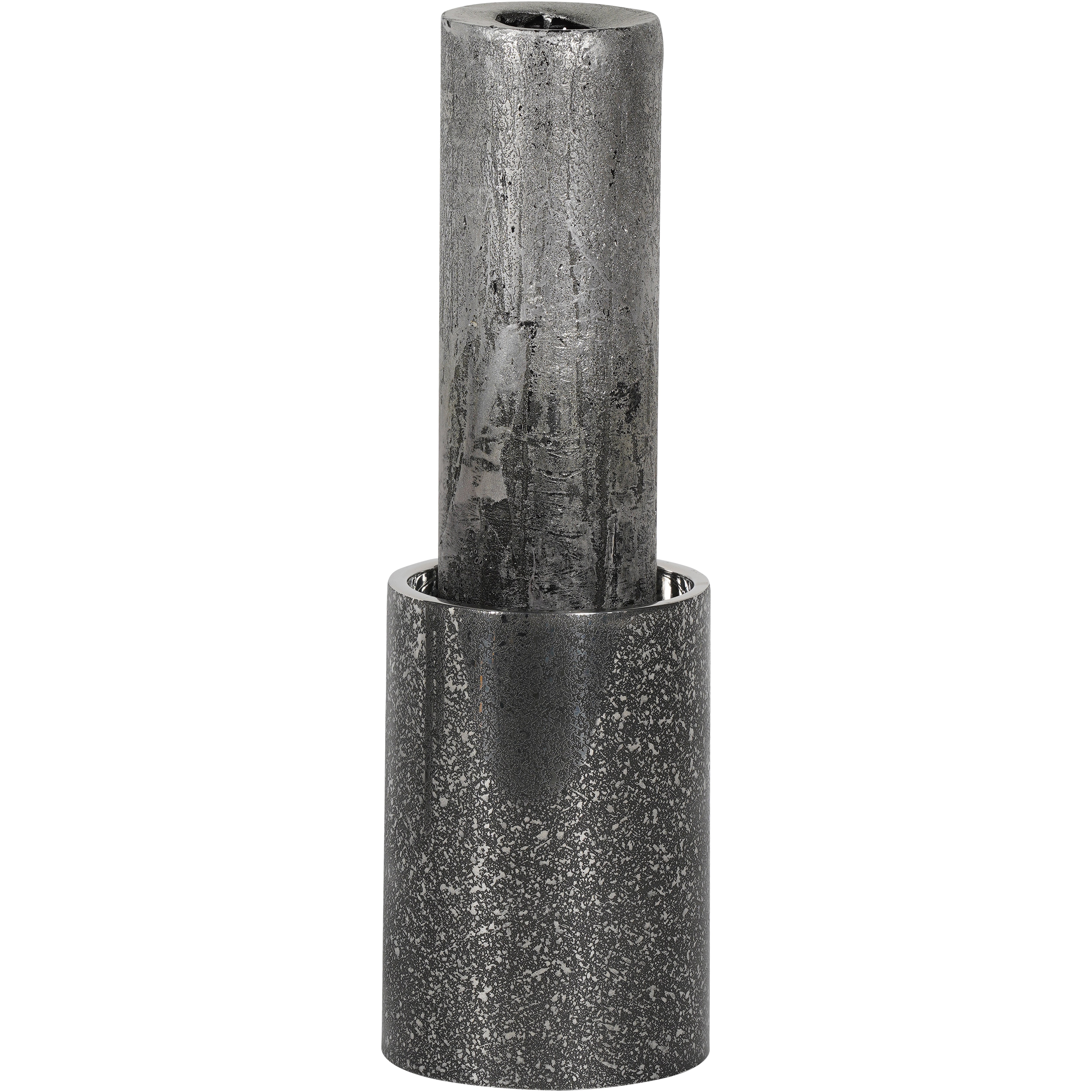 Metallic Dust Small Pilar Candle Holder