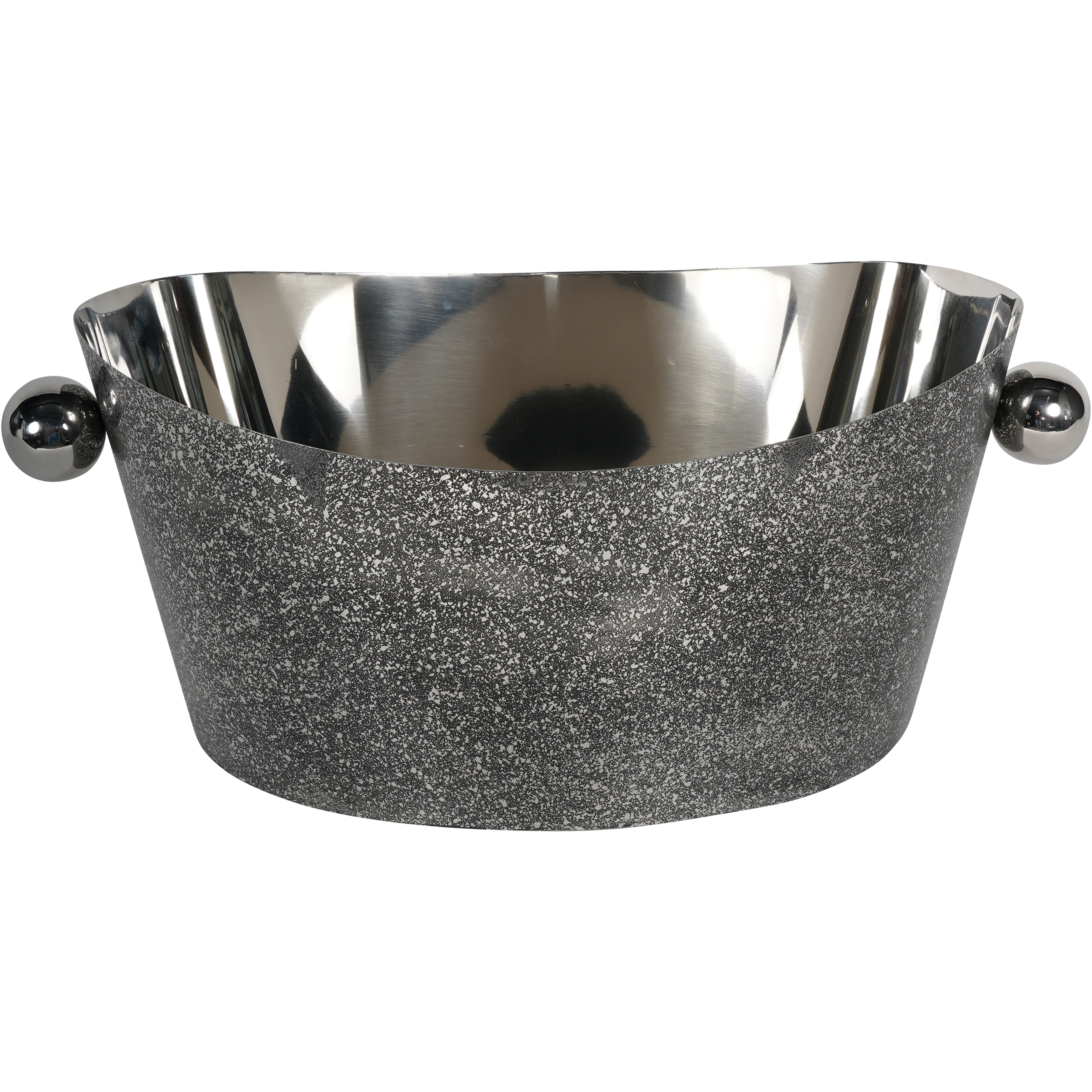 Dusky Finish Oval Ice Bucket 32cm