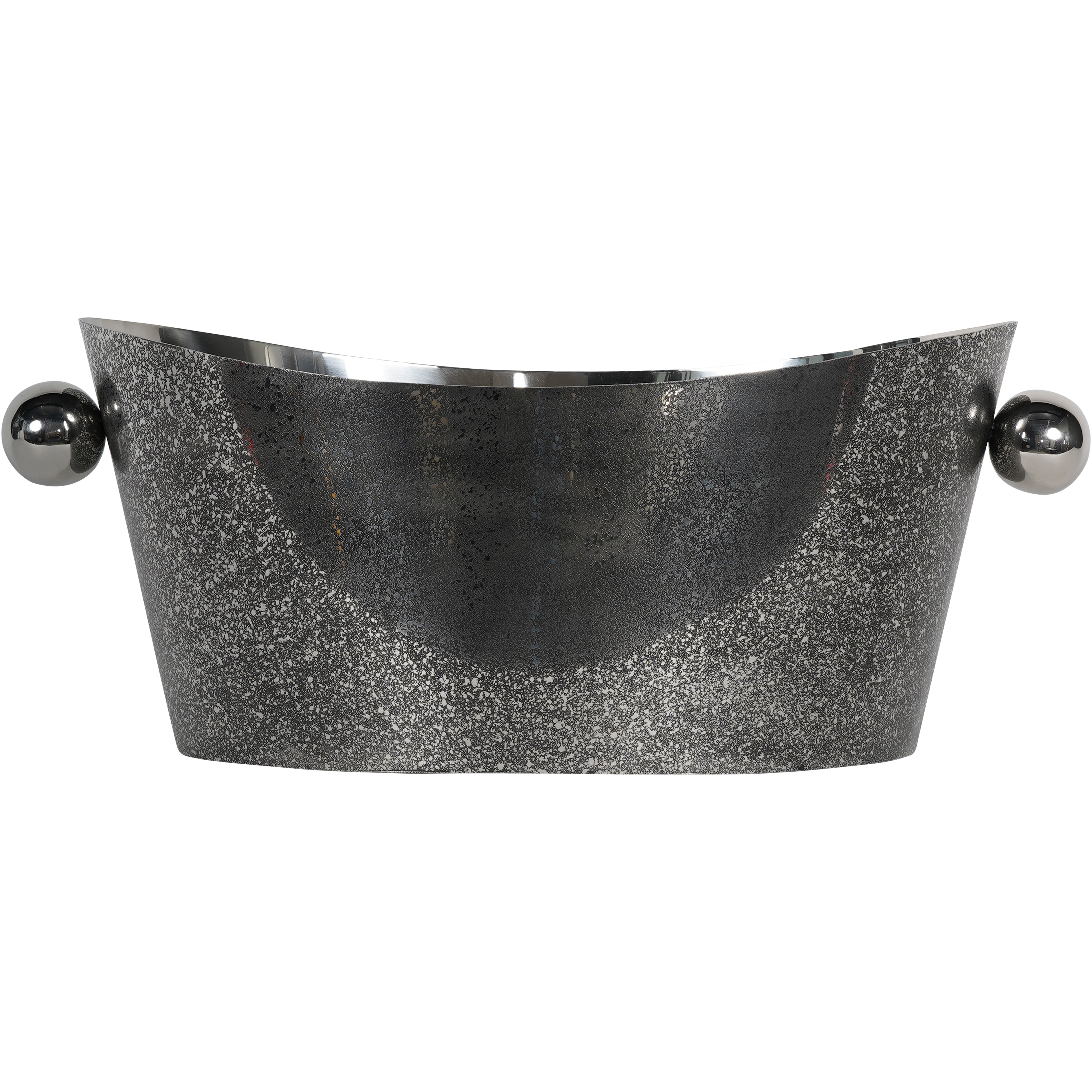 Dusky Finish Oval Ice Bucket 32cm