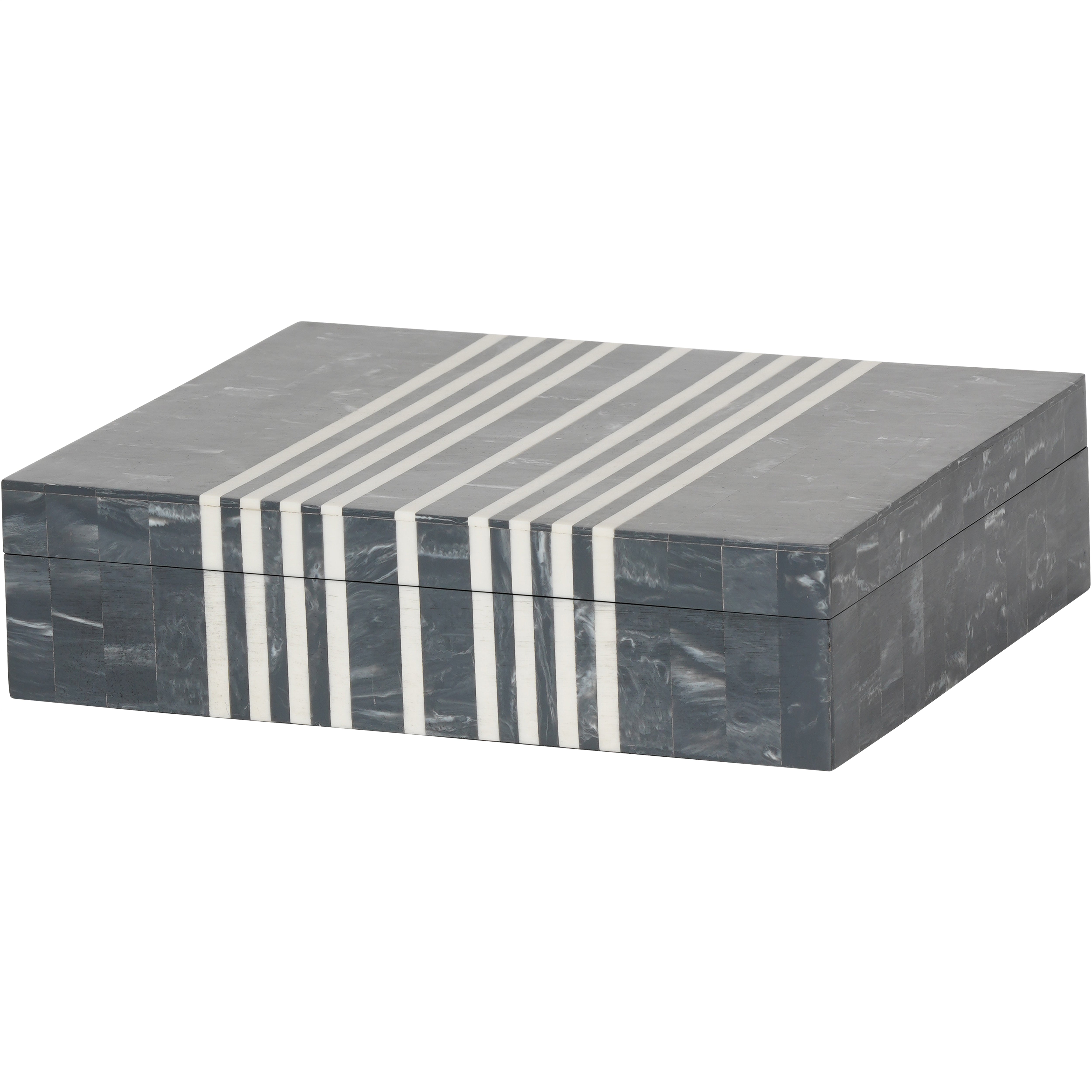 Grey and White Storage Box