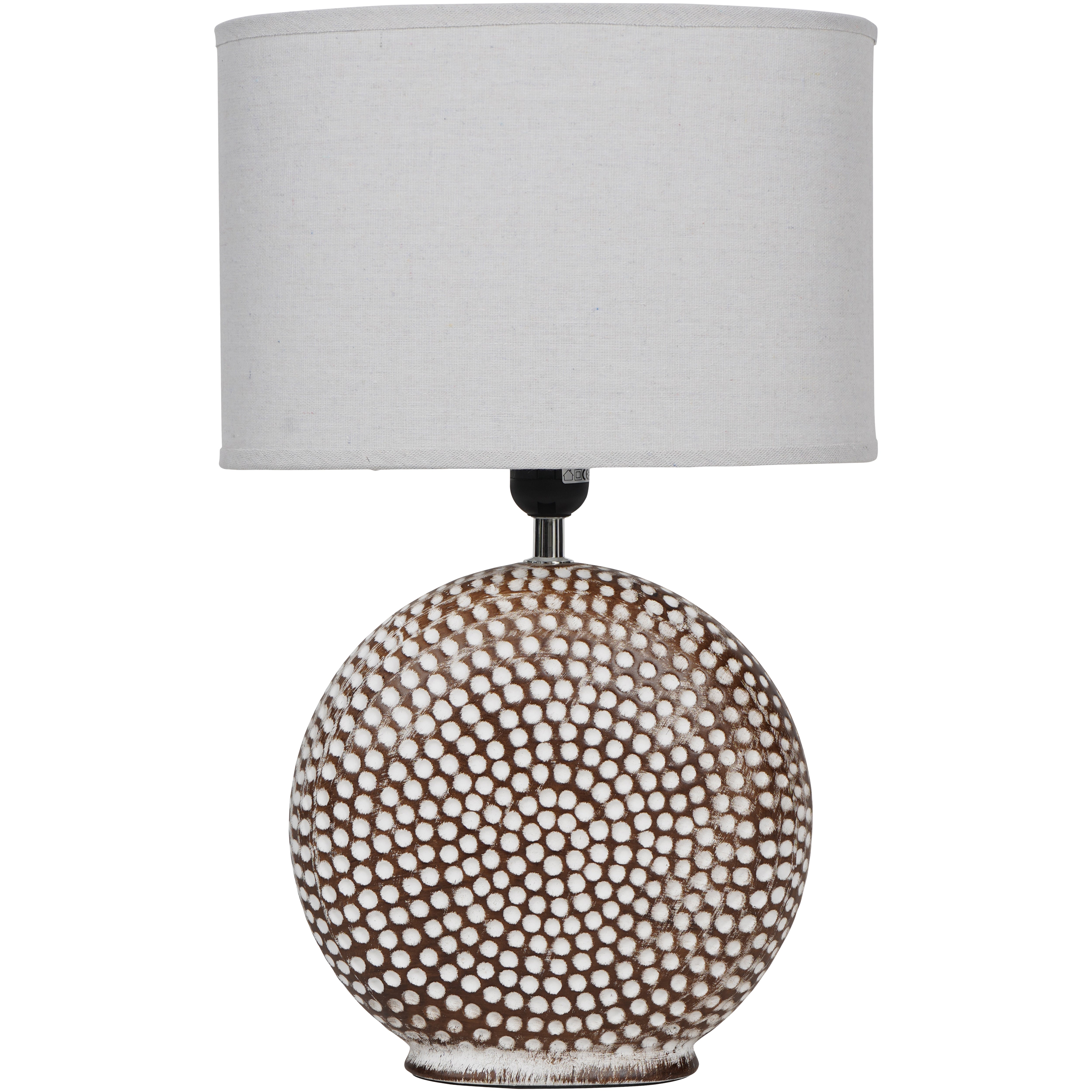 Chloe Round Ceramic Lamp