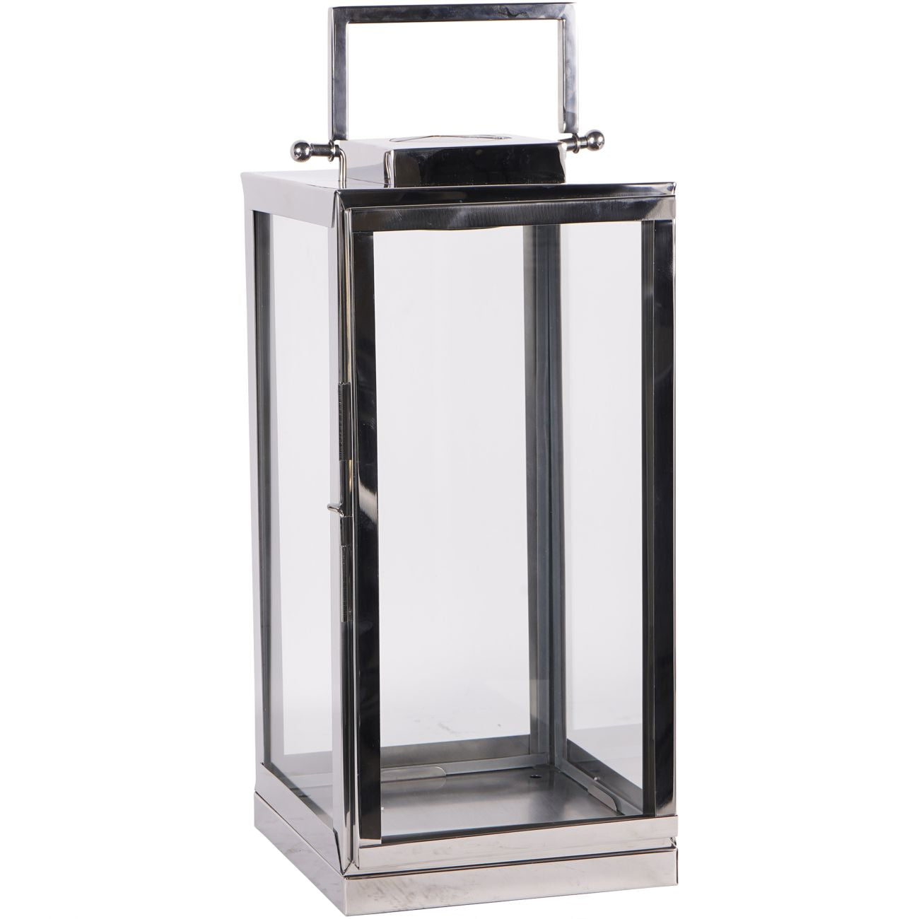 Solar Nickel Large Lantern