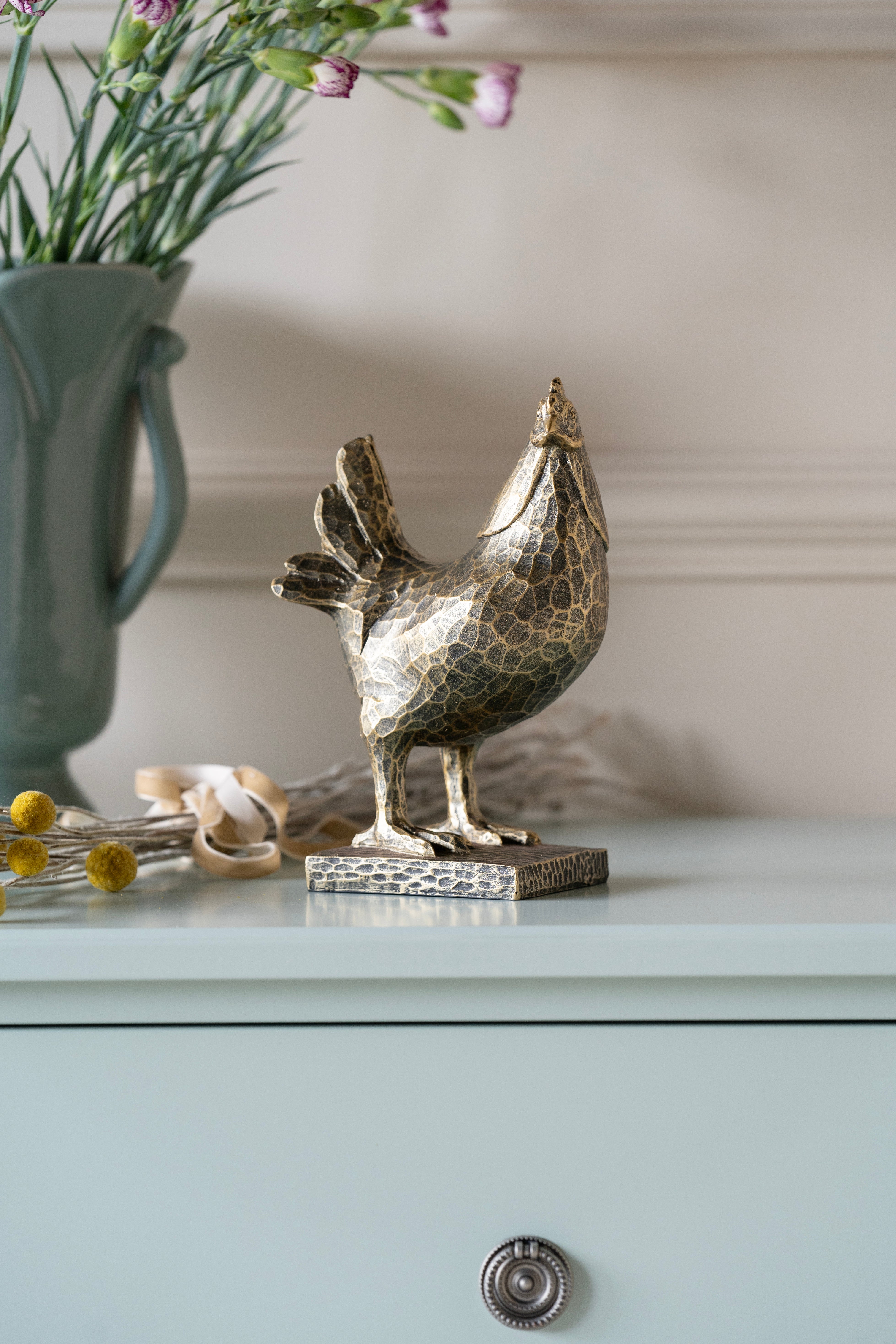 Laura Ashley Antique Gold Hen