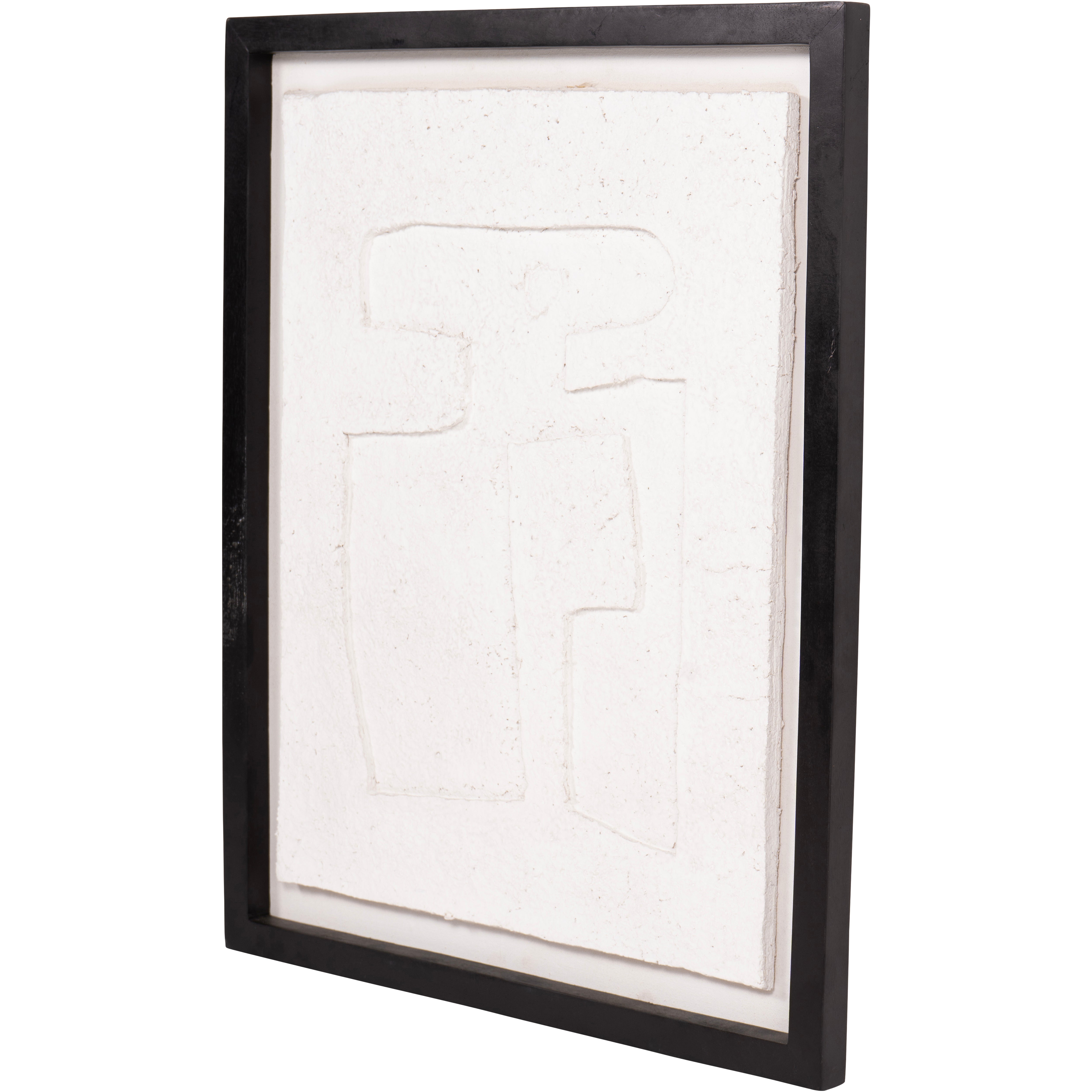 Abstract 2 Papier Mache Framed Wall Art