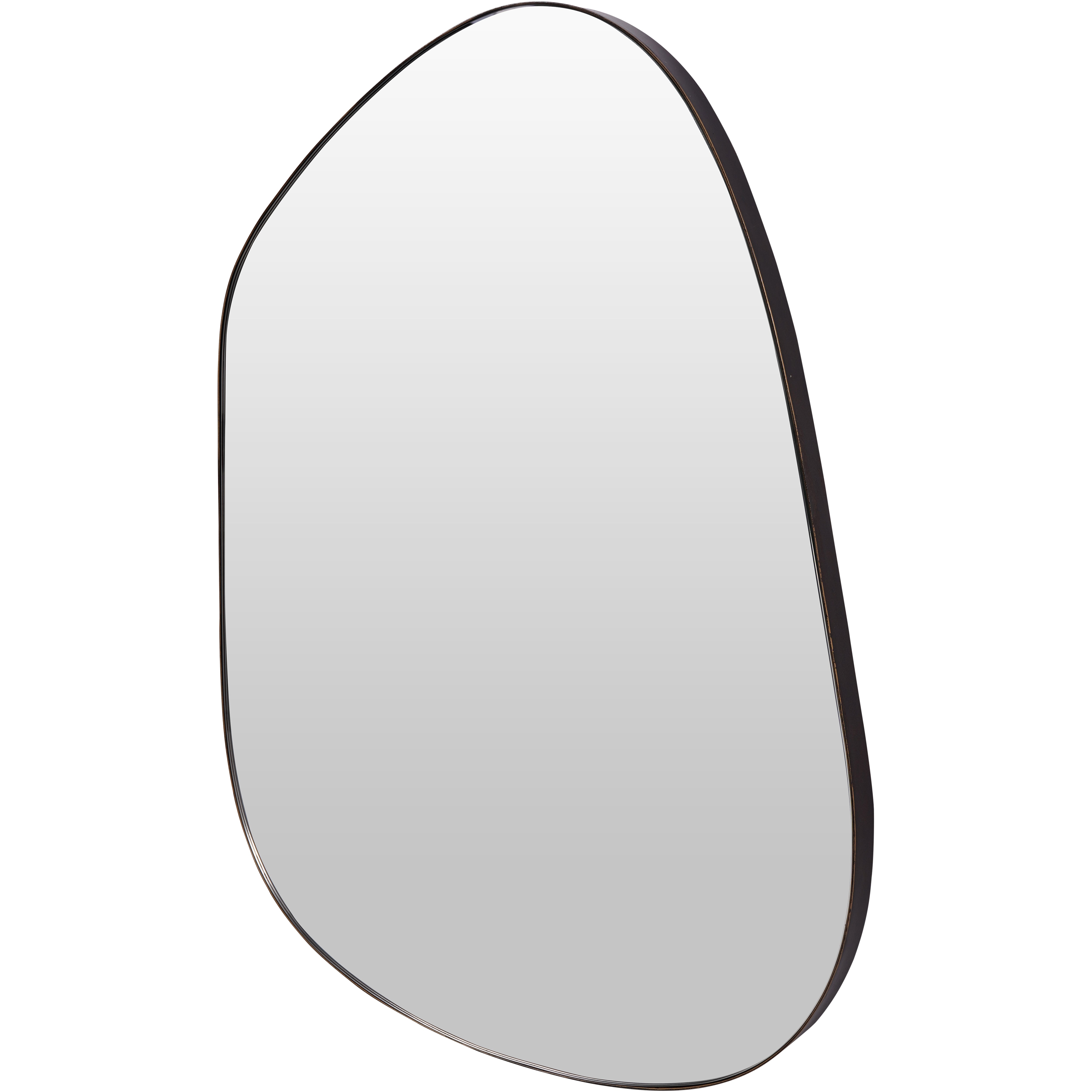Sandy Small Vintage Bronze Mirror