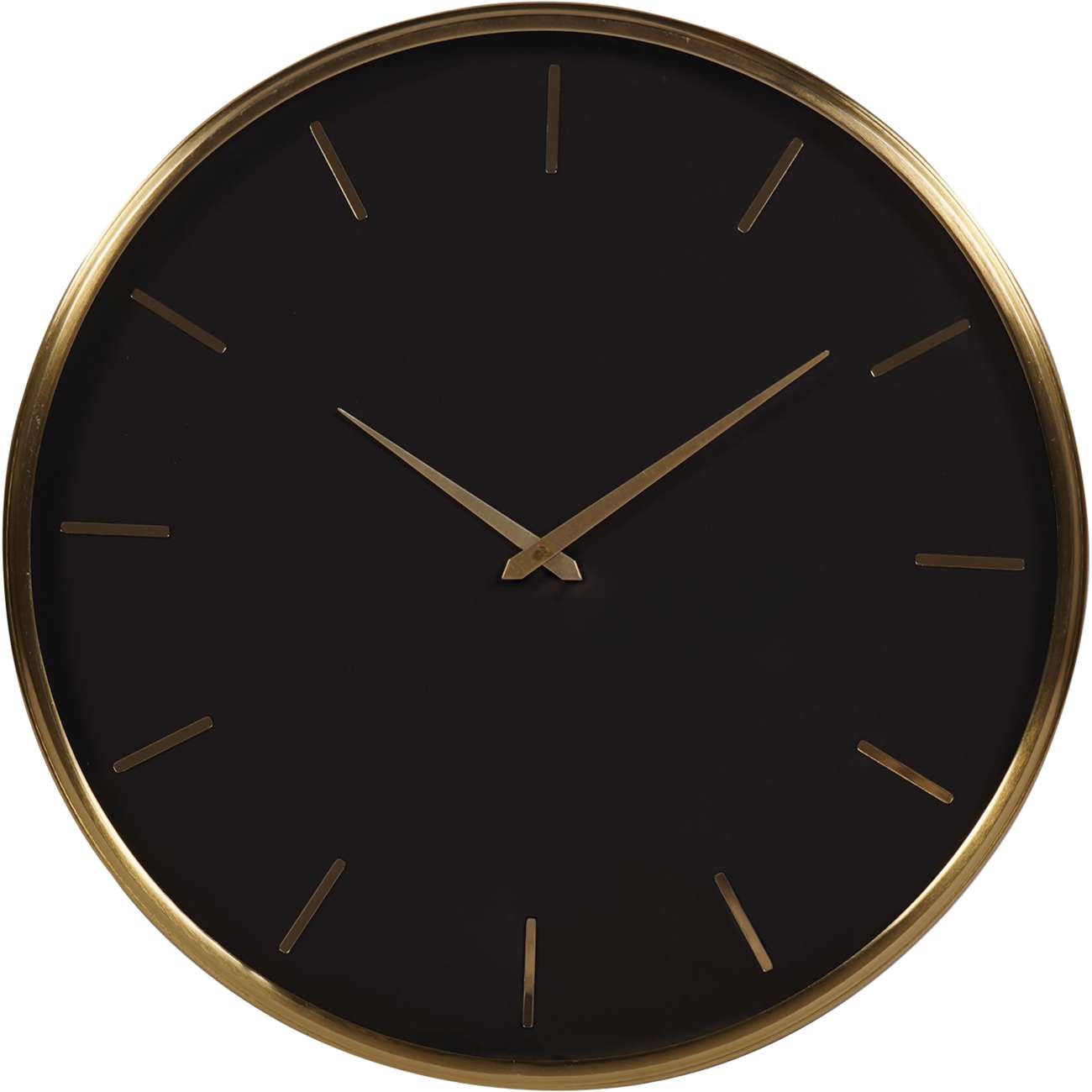Dial Black Wall Clock