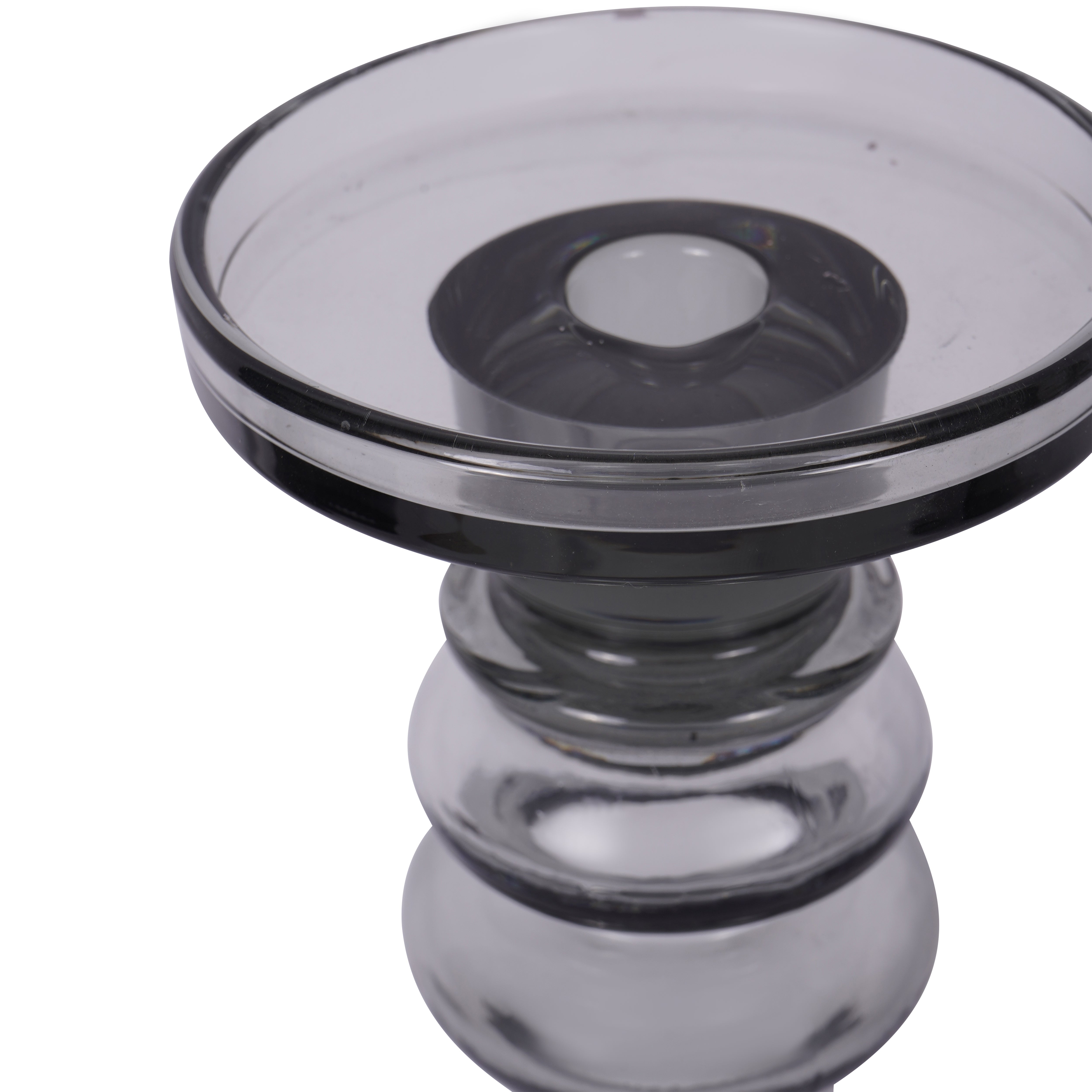 Victoria Large Glass Candle Holder