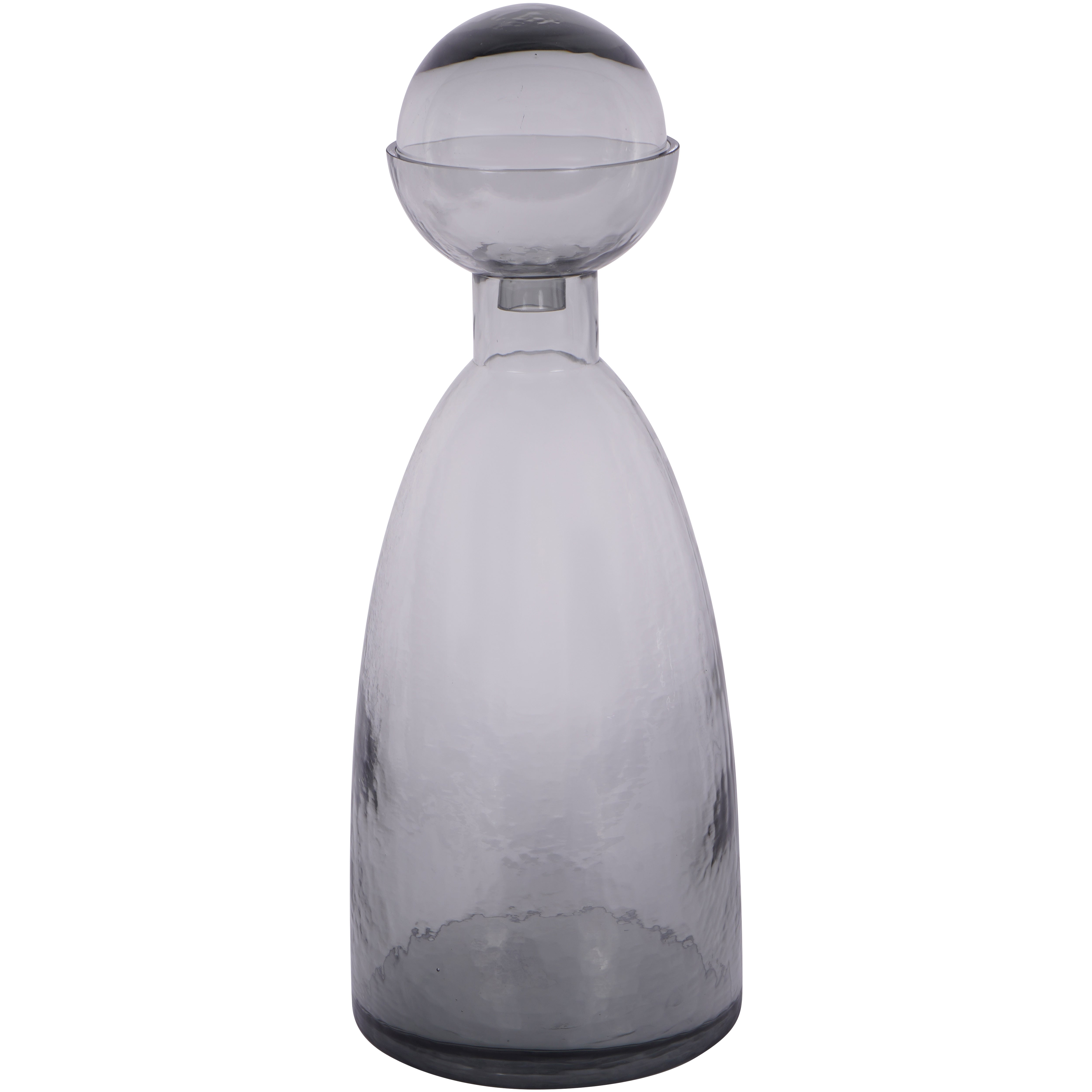 Victoria Smoked Large Bottle Vase
