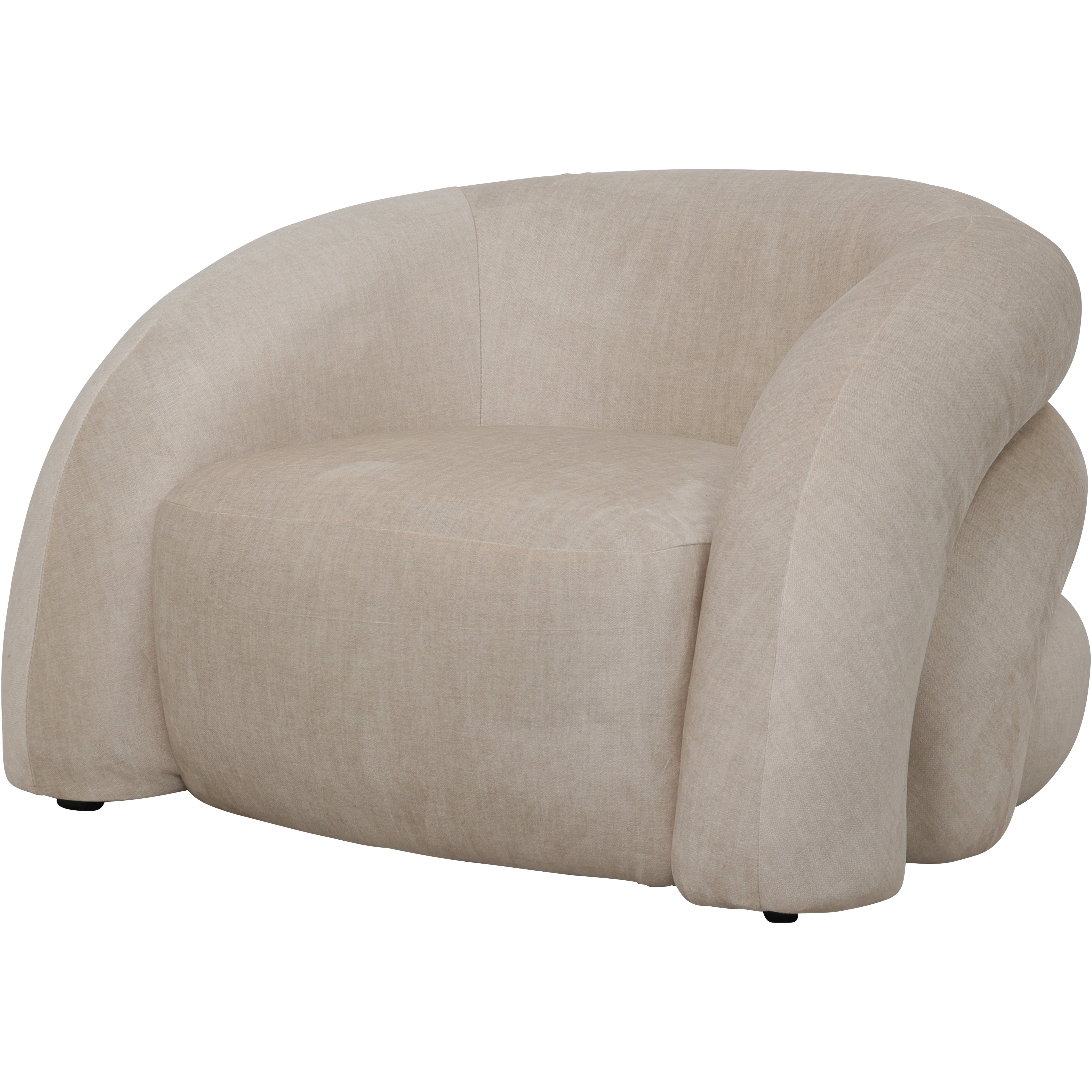 Cassy Cream Upholstered Snug Chair