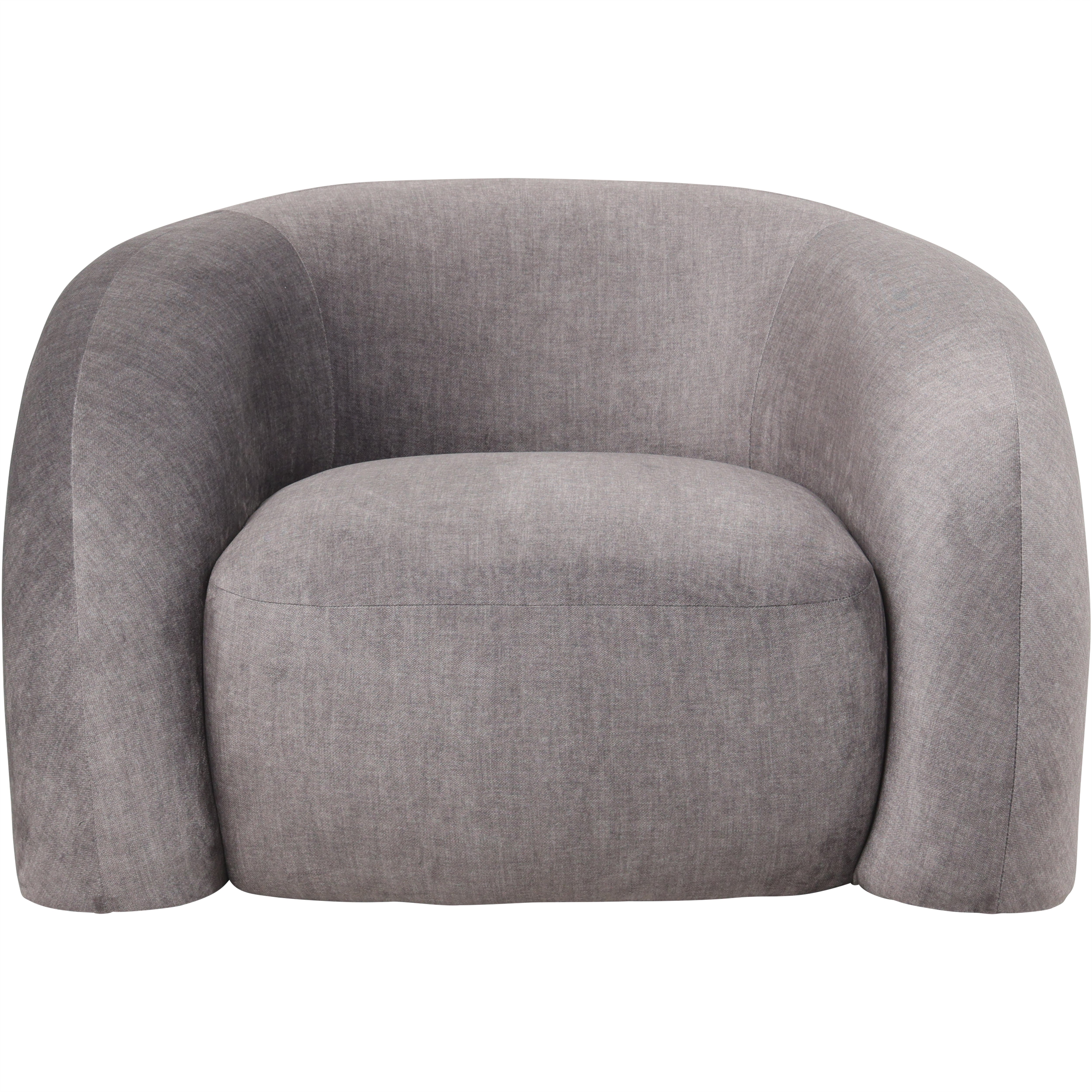 Cassy Grey Upholstered Snug Chair