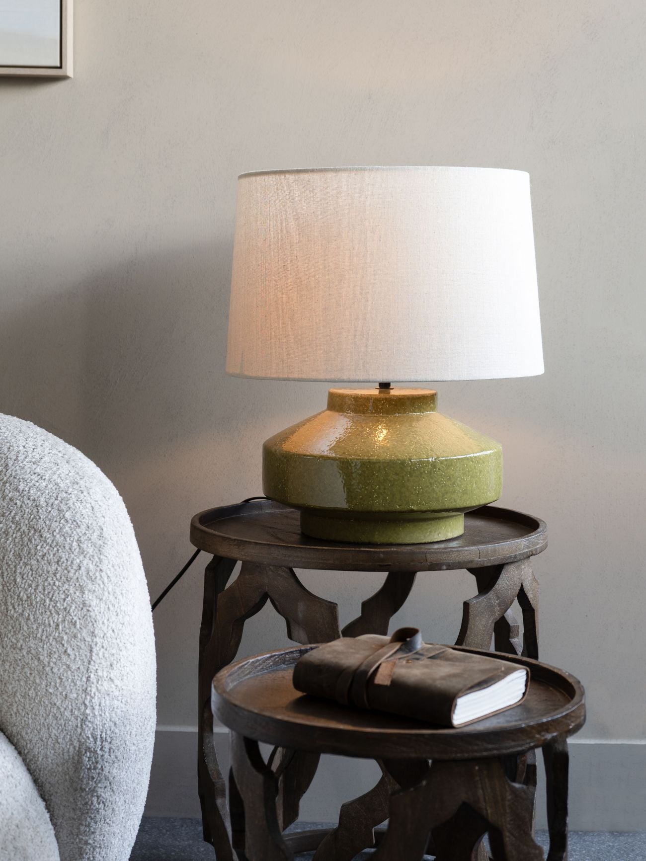San Fran Green Table Lamp