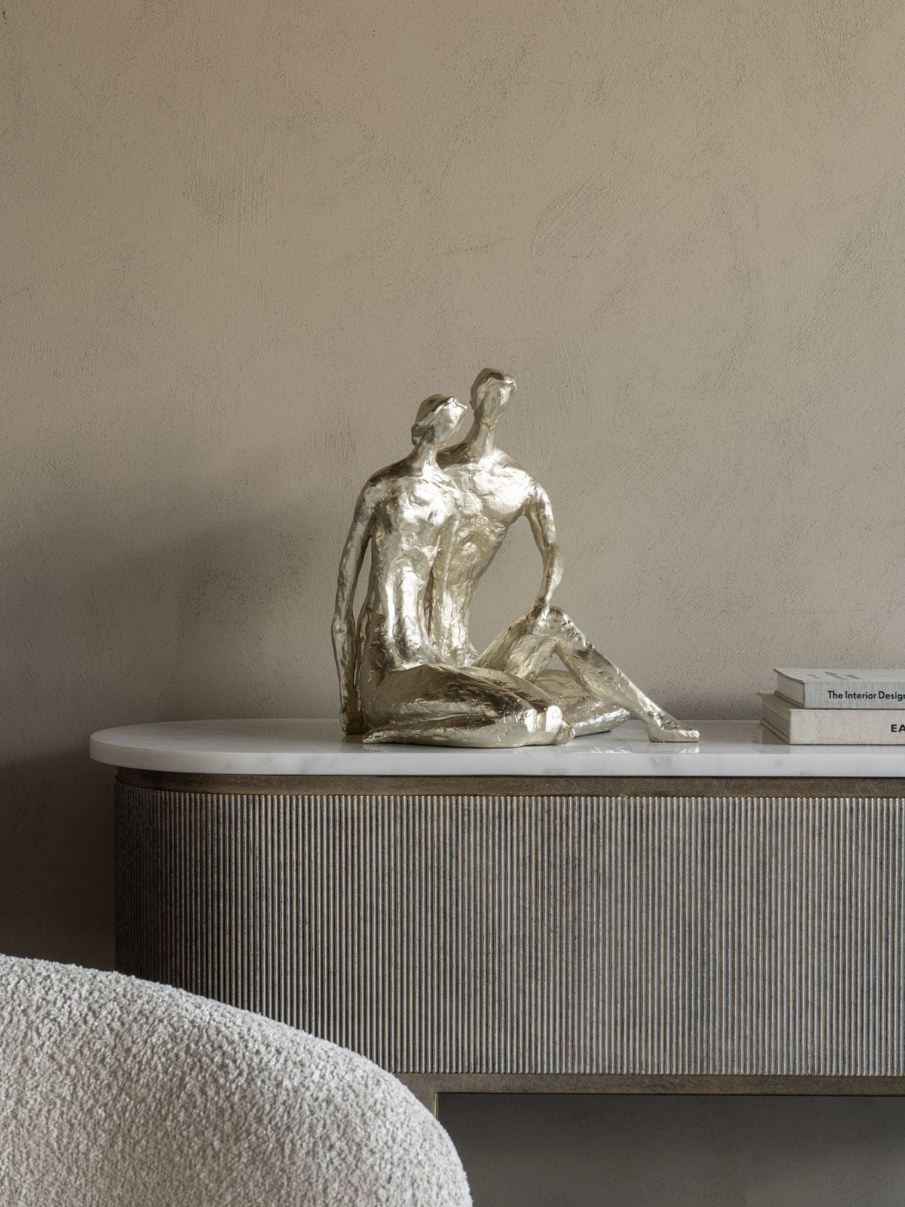 Large Loving Couple Sculpture