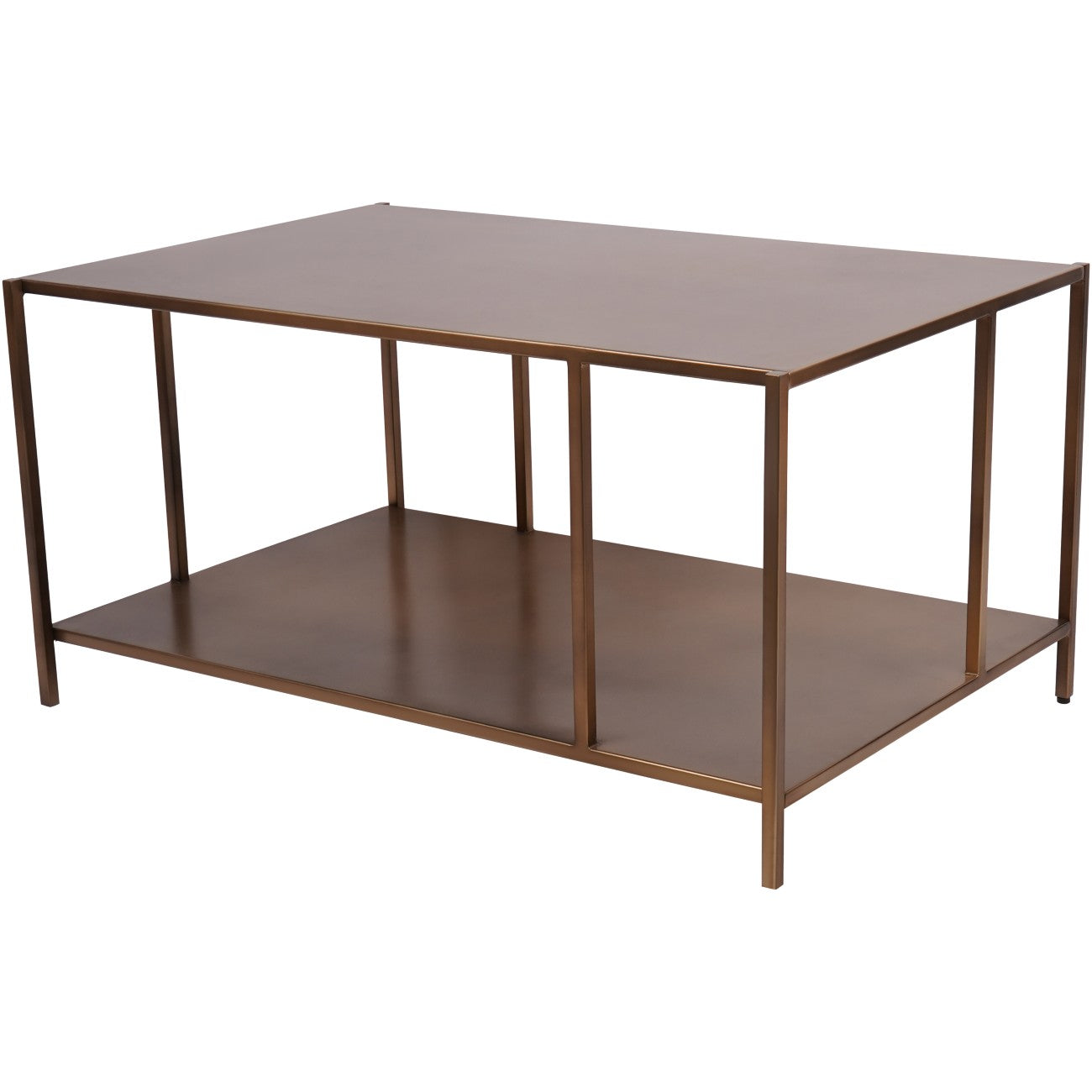 Barber Brushed Champagne Coffee Table