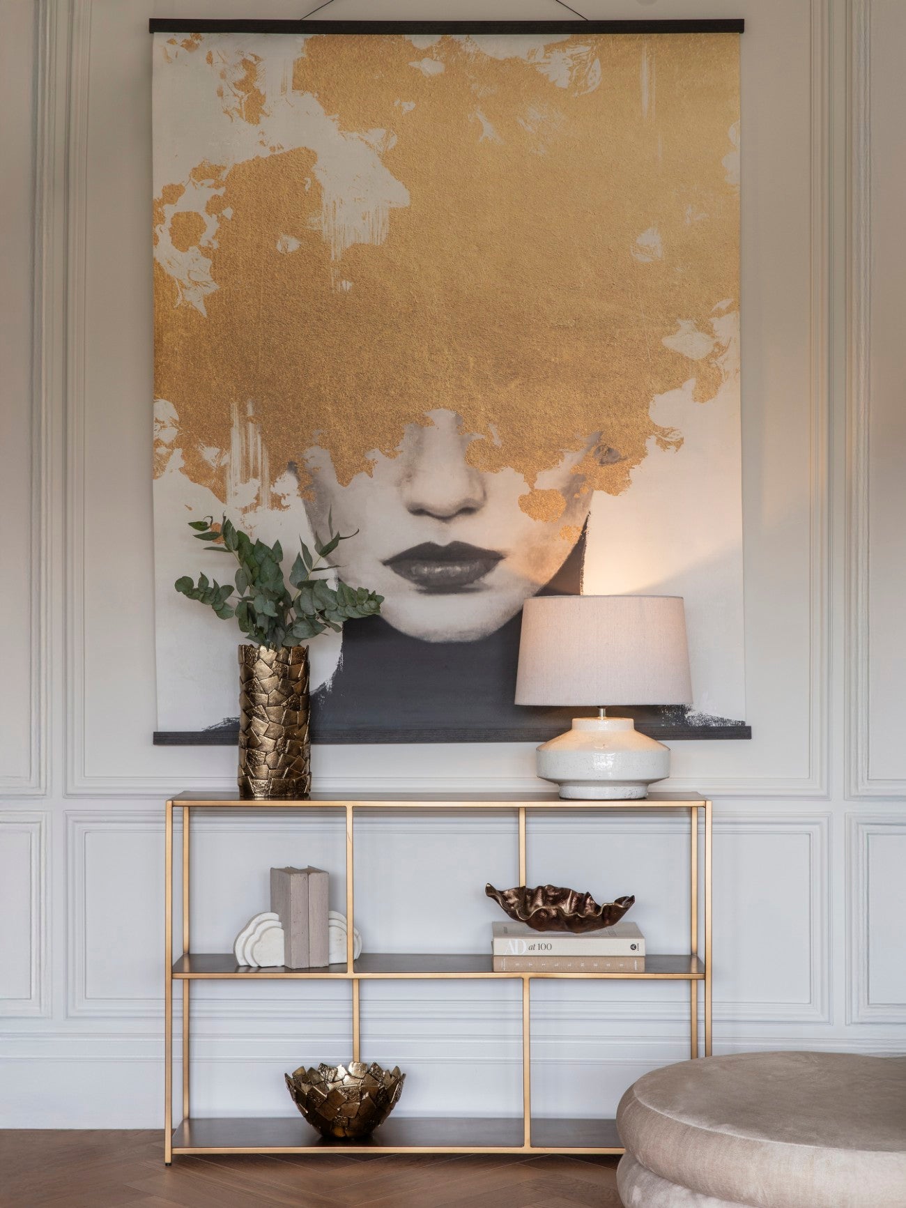 Medusa Foil Hanging Wall Art