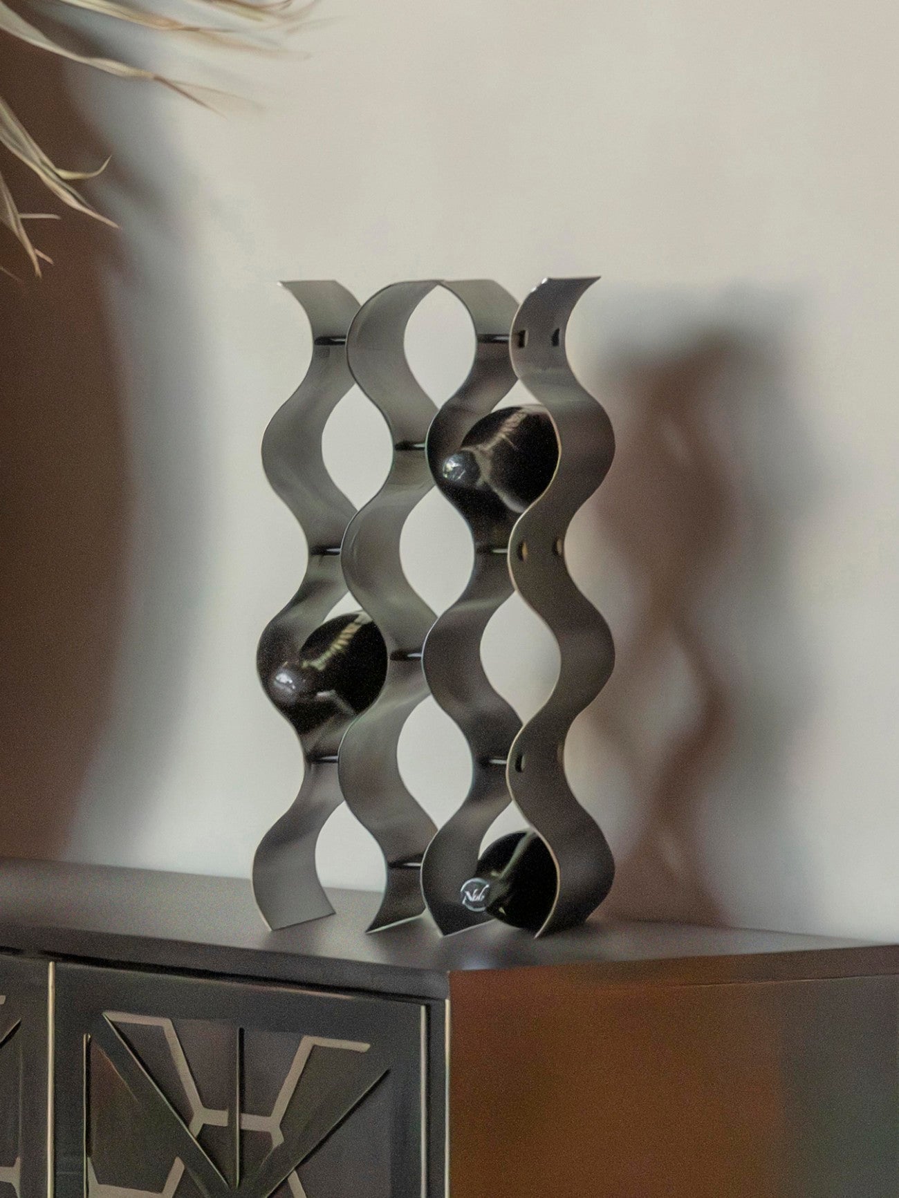 Salford Vintage Bronze 9 Bottle Wine Rack