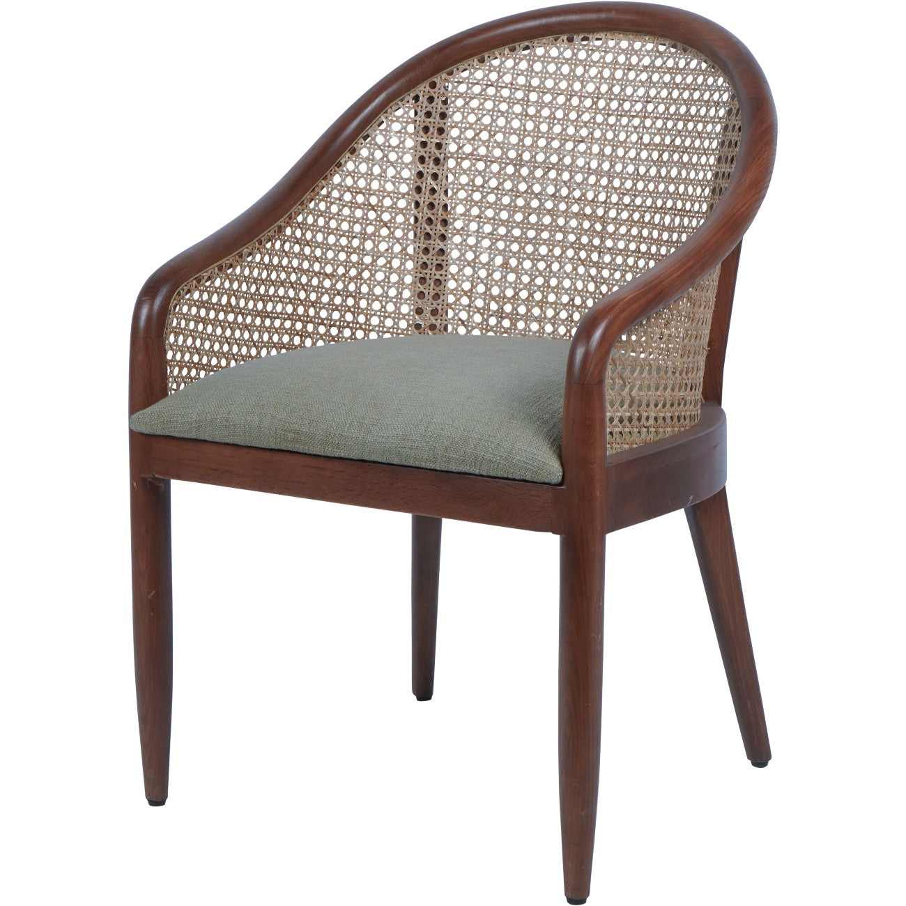 Carter Cane and Upholstery Oak Armchair