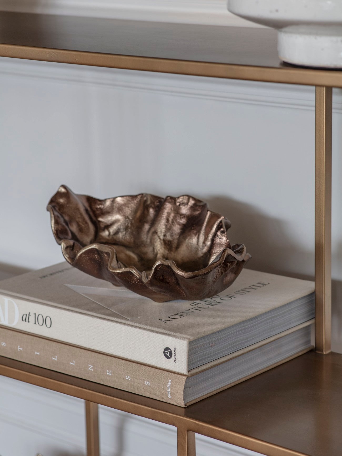 Organic Bronze Cast Aluminium Small Bowl