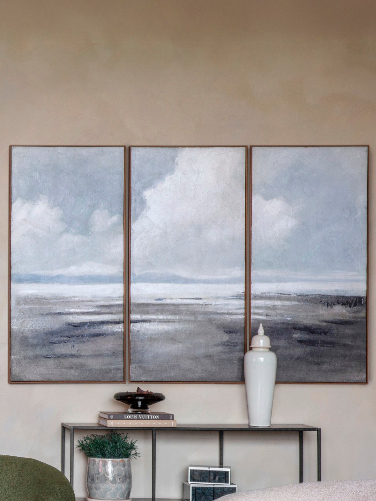 Set of 3 Horizons Framed Wall Art