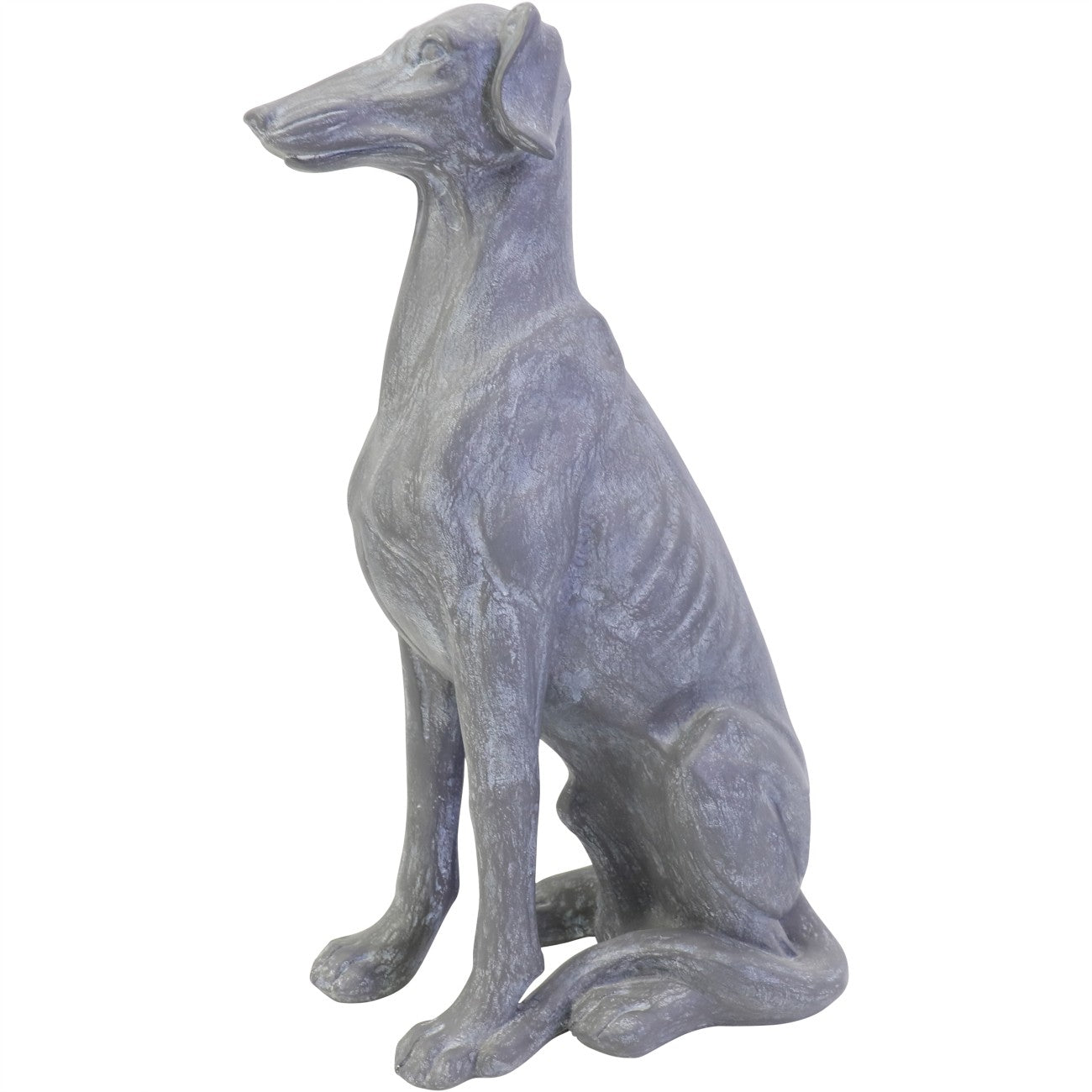 Bailey Large Sitting Dog Sculpture