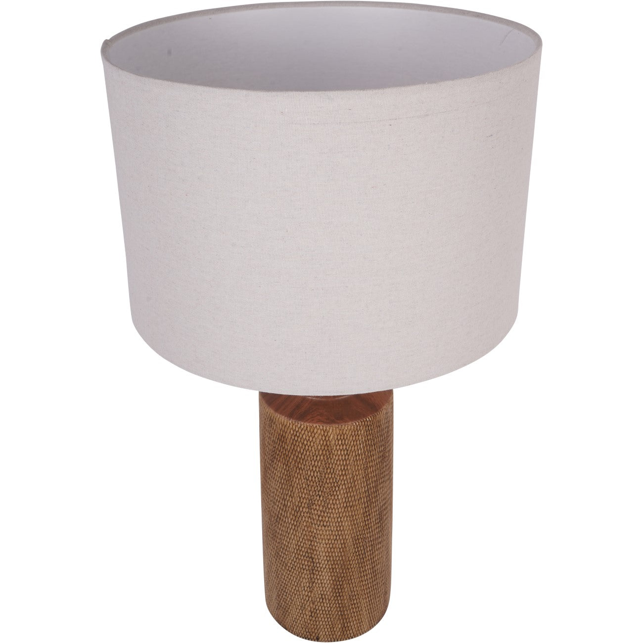Holt Wood Effect Ceramic Table Lamp