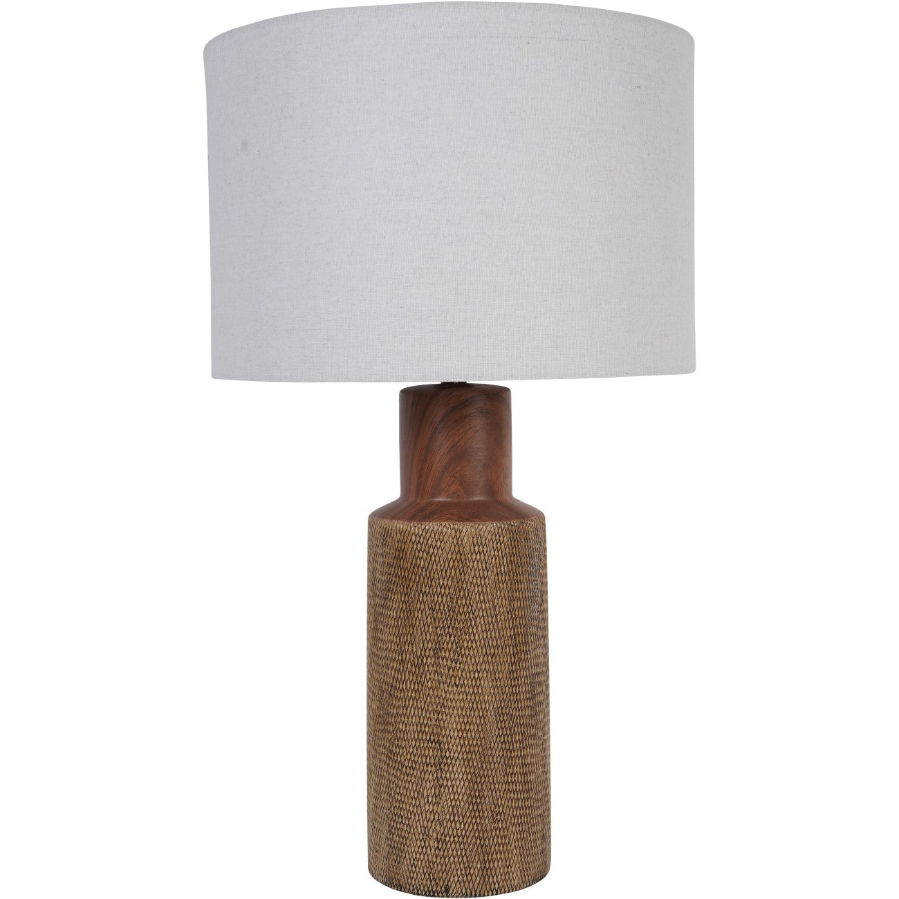 Holt Wood Effect Ceramic Table Lamp