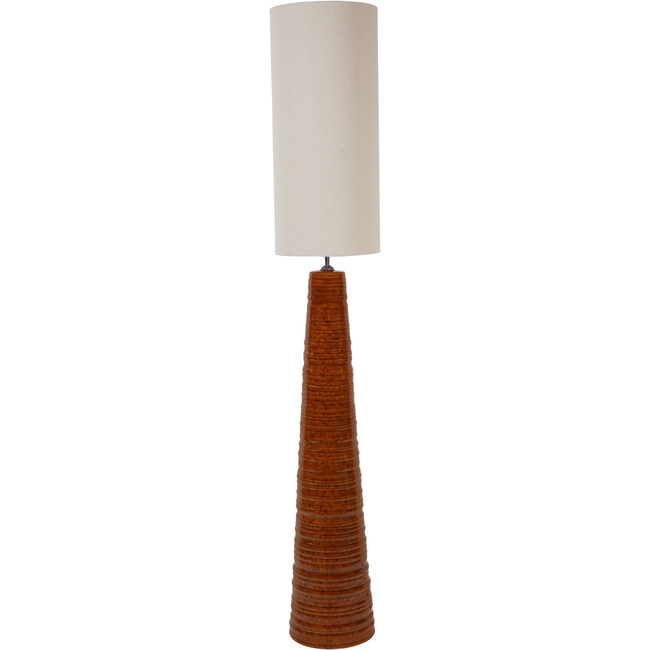 Trevino Tall Terracotta Ceramic Floor Lamp