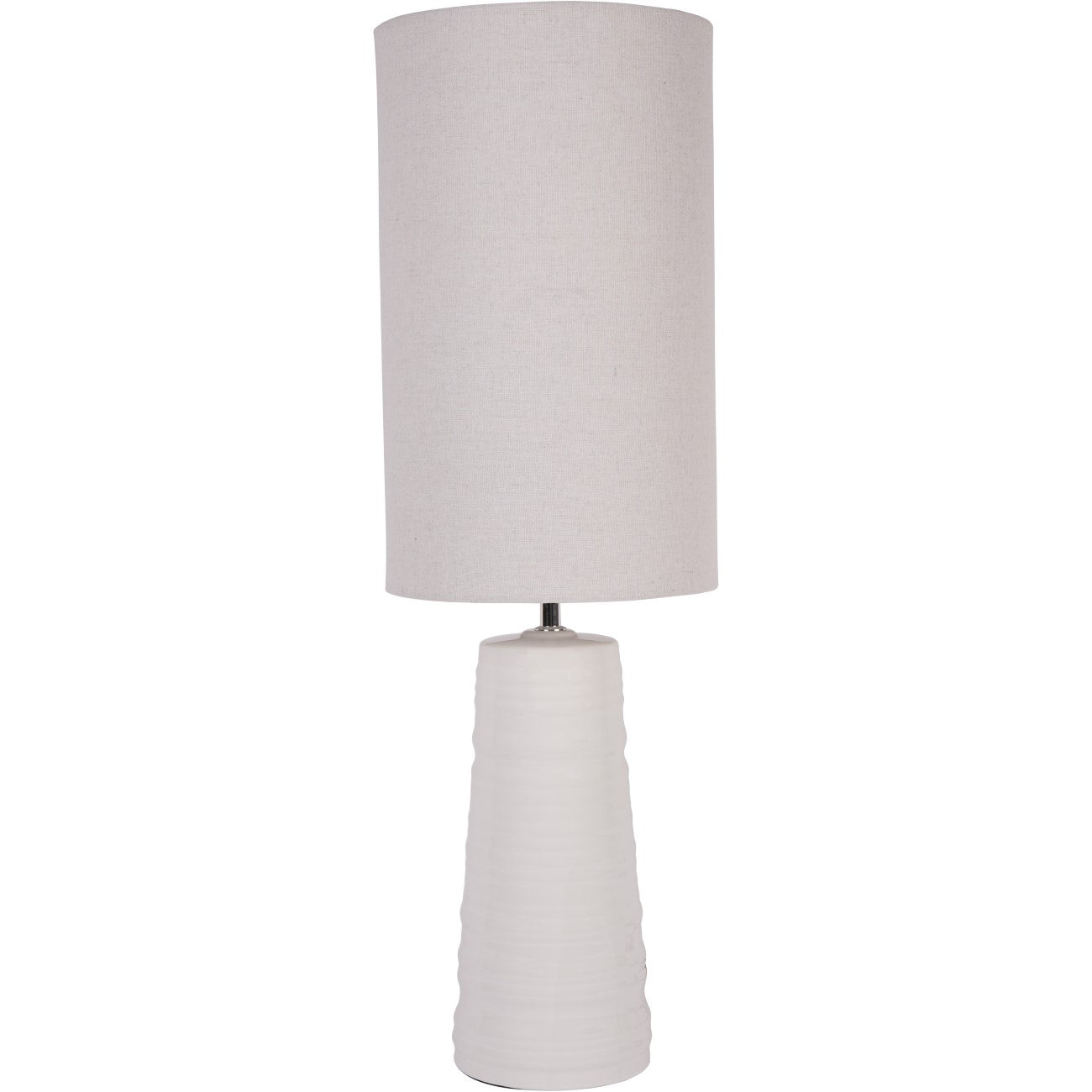 Trevino White Ceramic Table Lamp