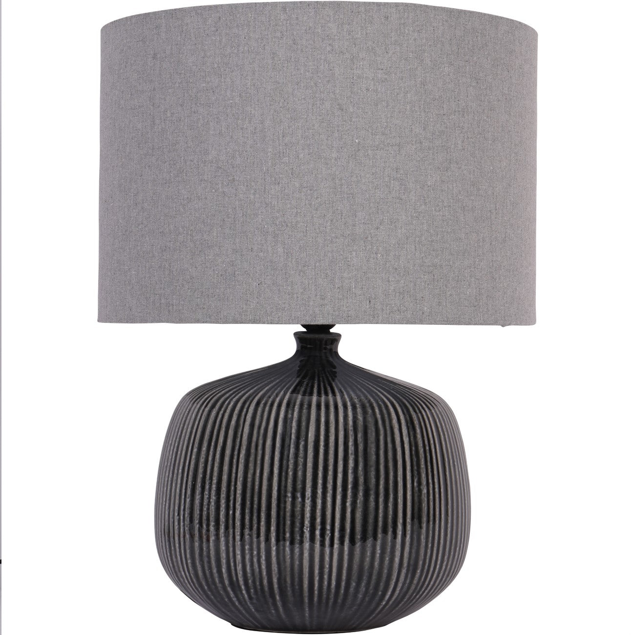 Bodhi Ceramic Charcoal Table Lamp