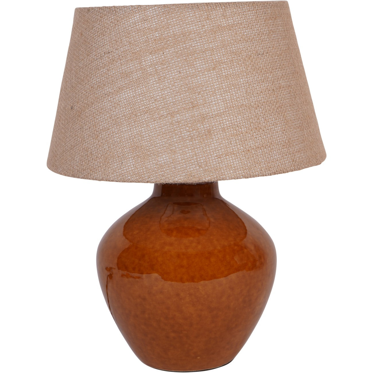 Ally Terracotta Ceramic Small Table Lamp