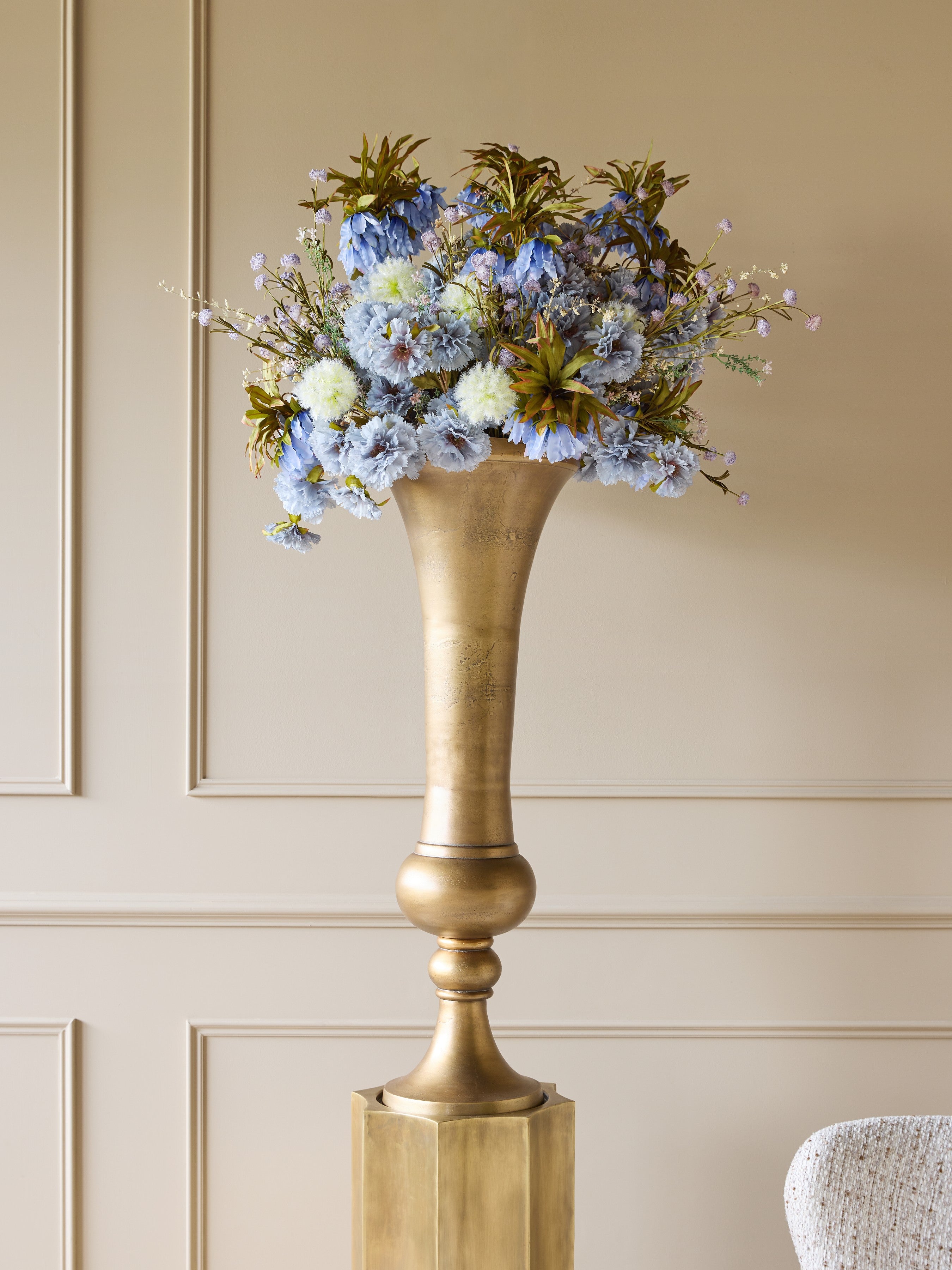 Brooklyn Antique Brass Extra Large Planter 100cm