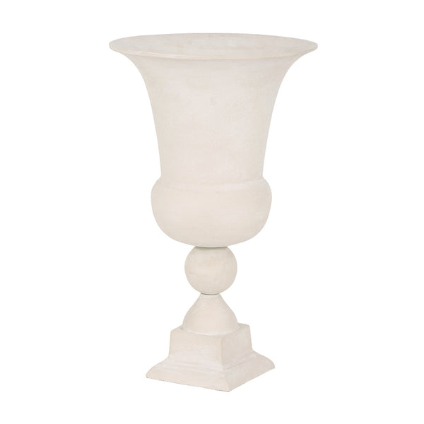 Vail Medium Putty Stonewash Urn