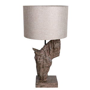 Horse Lamp with Shade