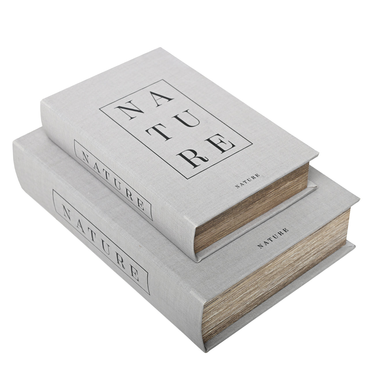 Set of 2 Nature Book Boxes