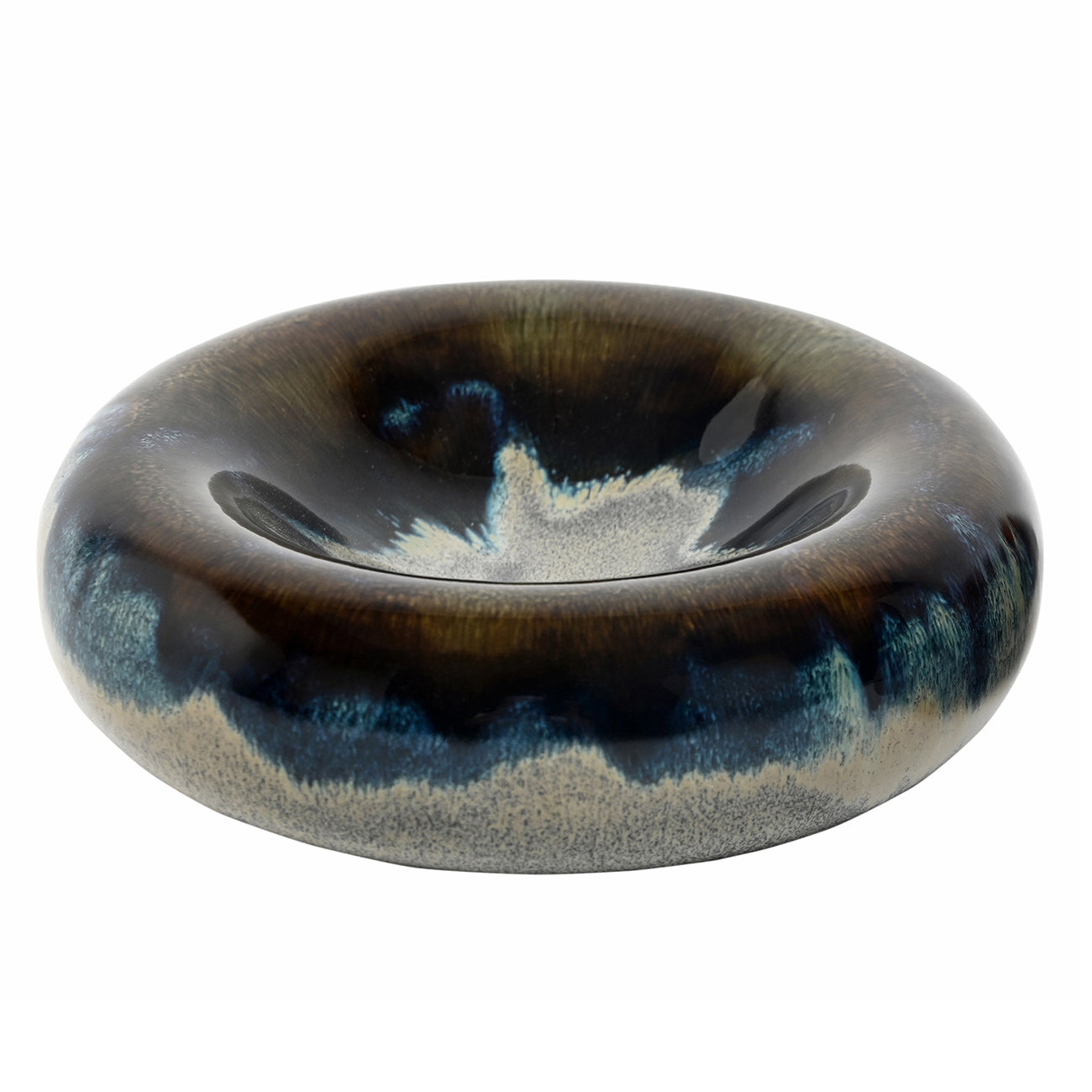 Medina Blue Reactive Glaze Stoneware Bowl