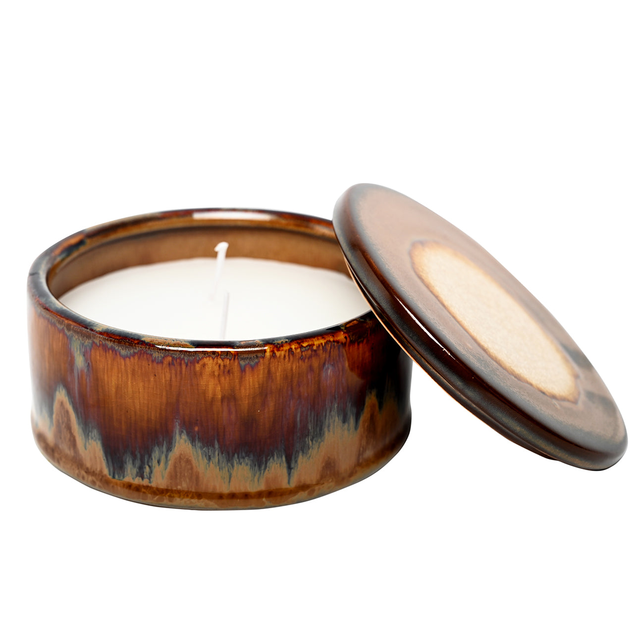 Medina Ochre Reactive Glaze Candle