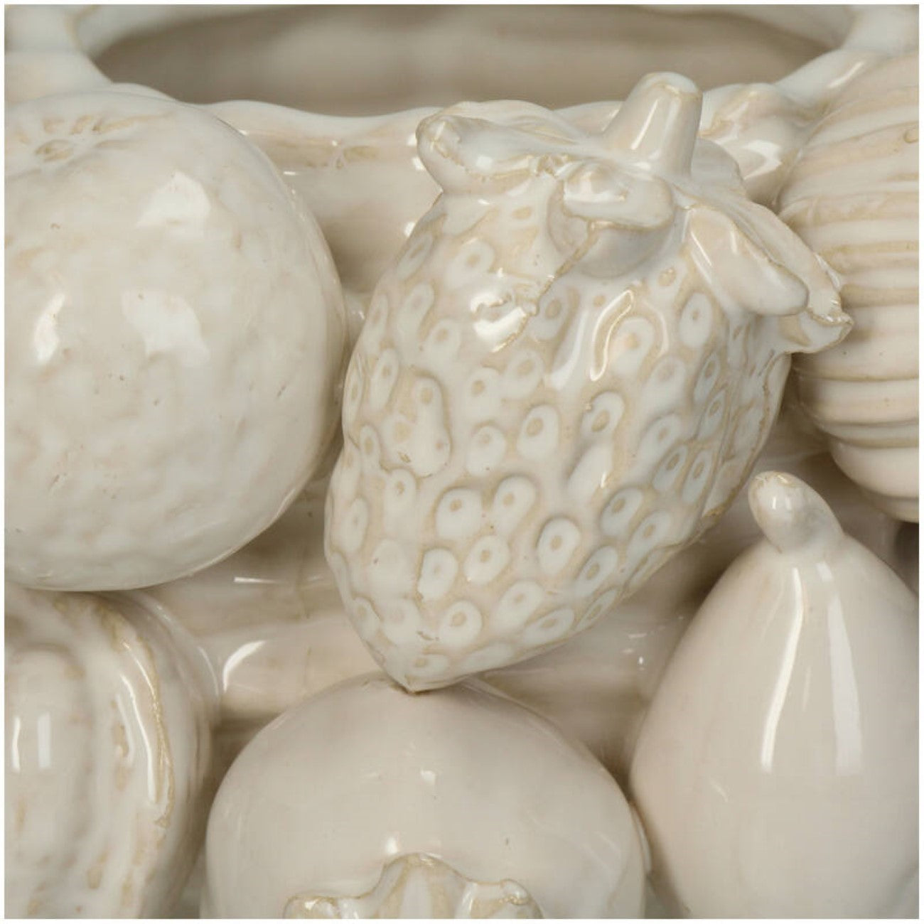Orchard Ceramic Small Ivory Vase