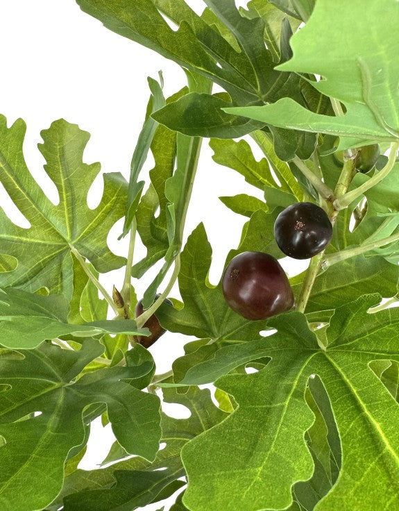 Large Faux Potted Fig Tree 160cm