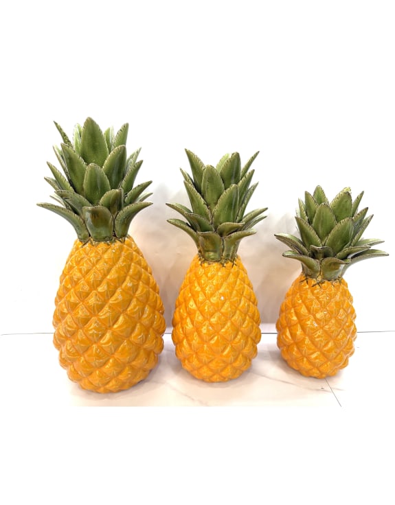 Extra Large Pineapple Ceramic Vase