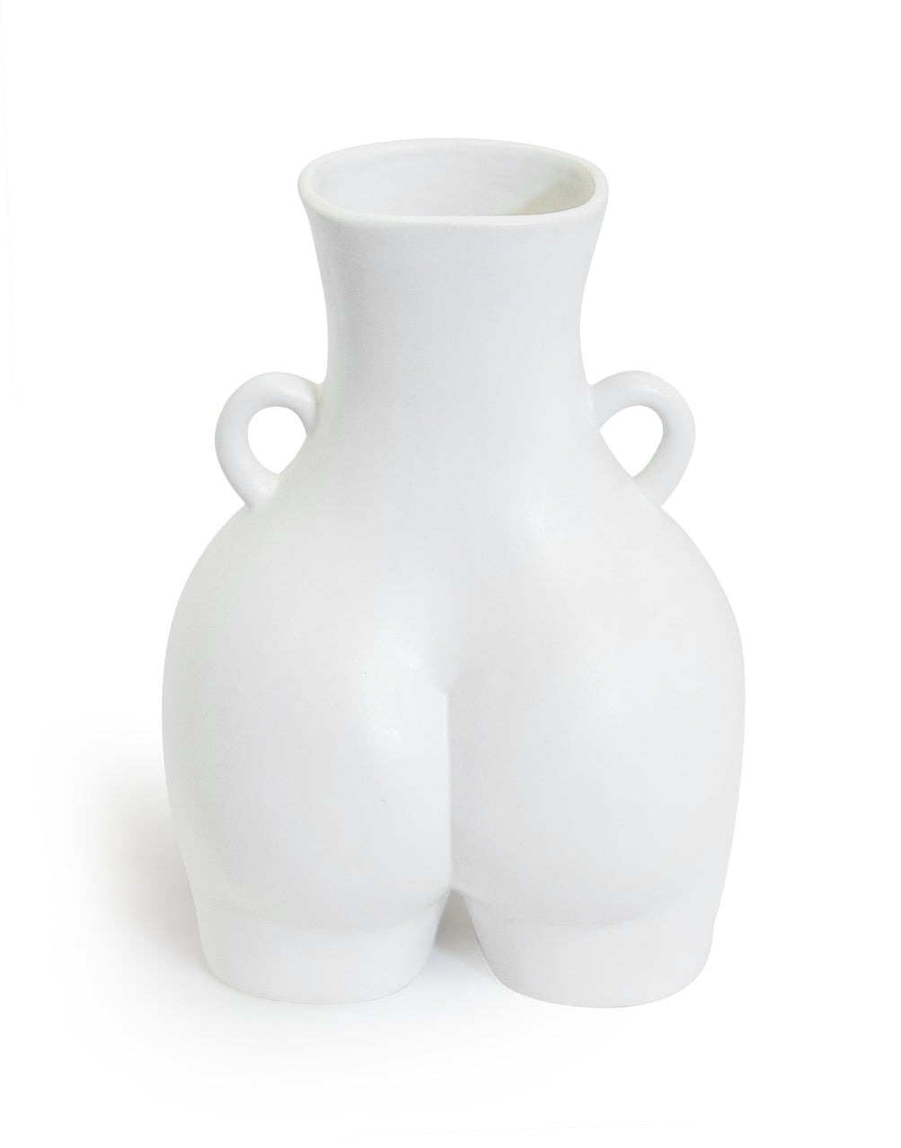 Matt White Large 'Love Handles' Booty Vase